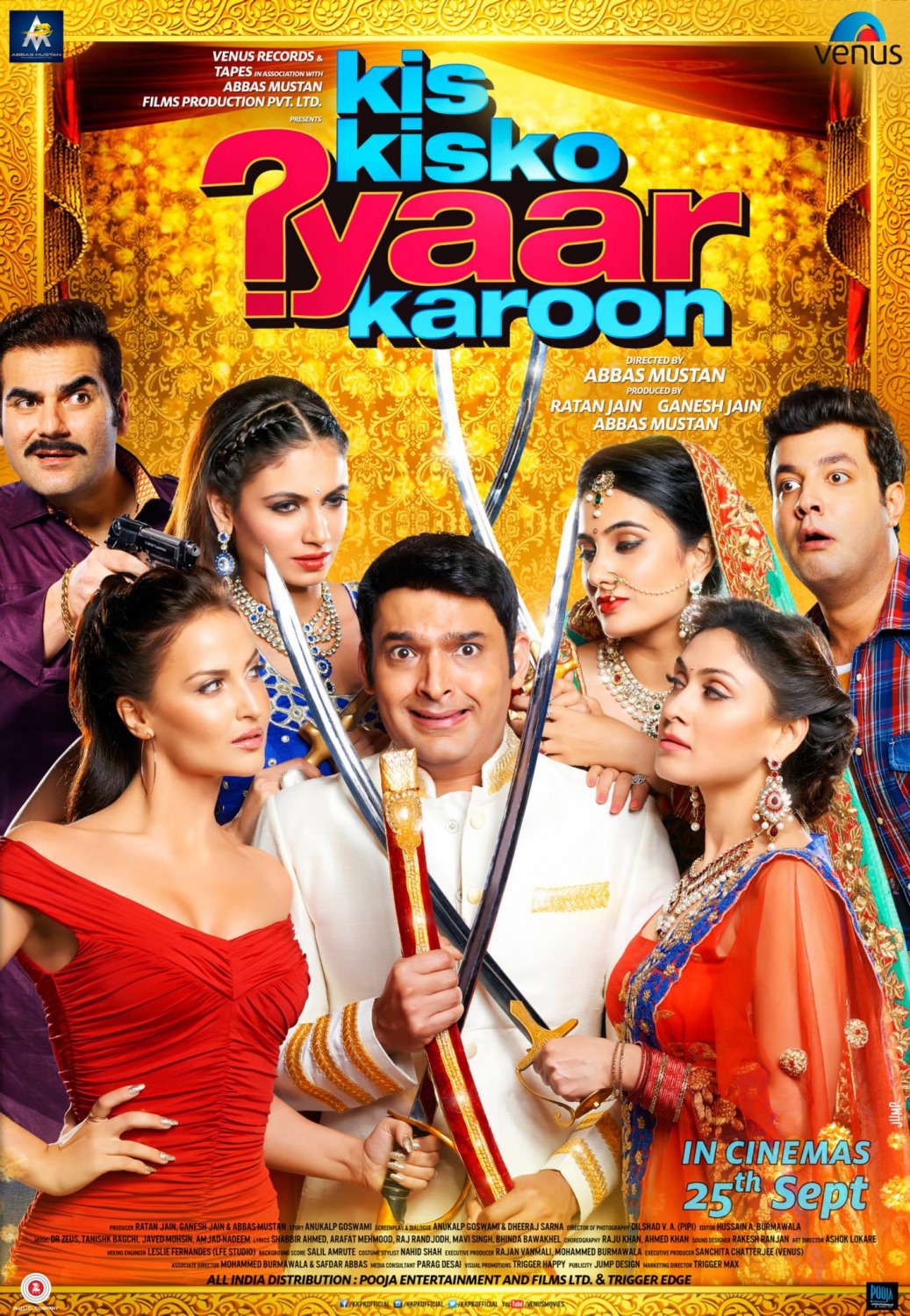 Extra Large Movie Poster Image for Kis Kisko Pyaar Karu (#1 of 3)