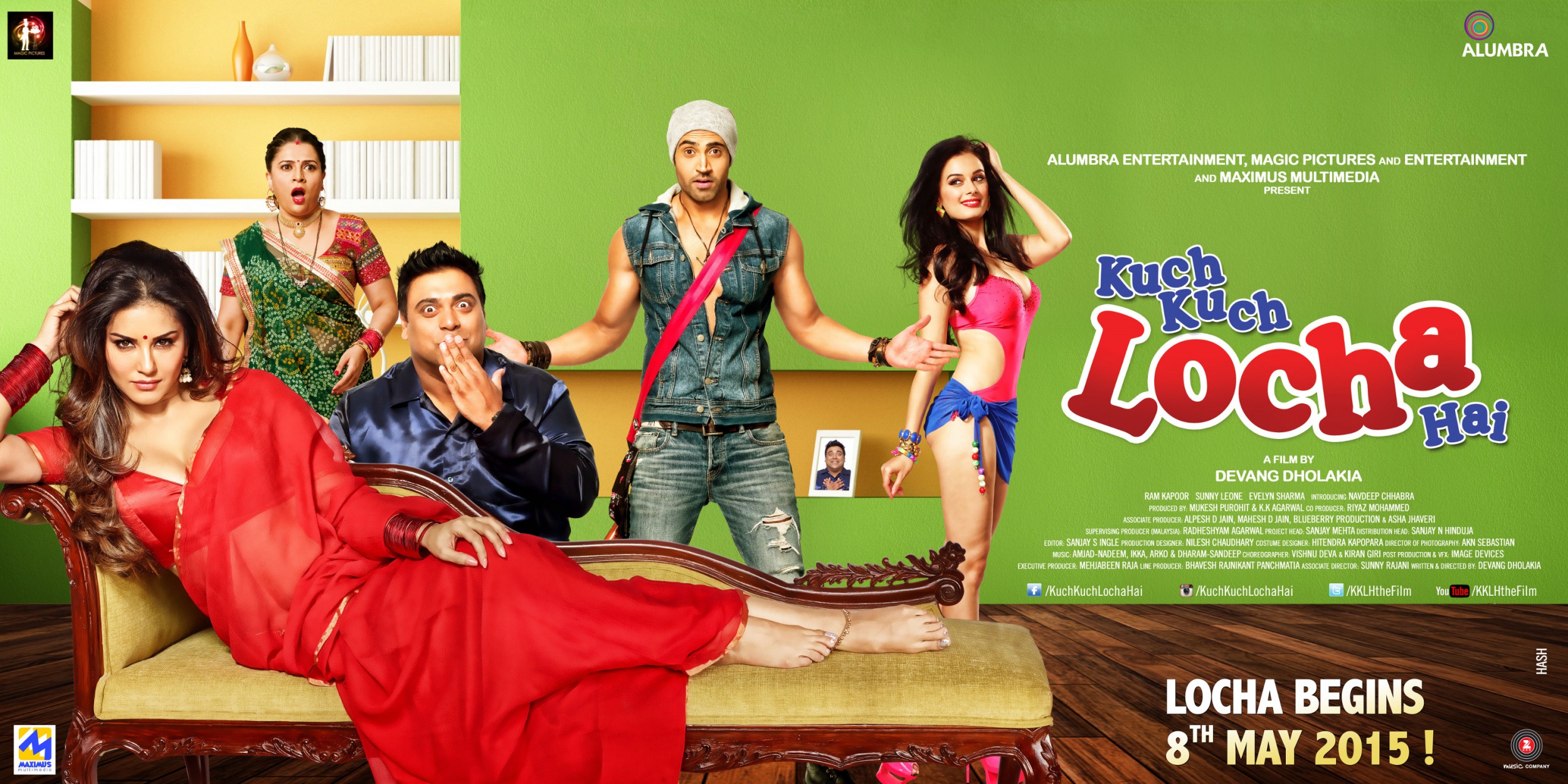 Mega Sized Movie Poster Image for Kuch Kuch Locha Hai (#4 of 7)