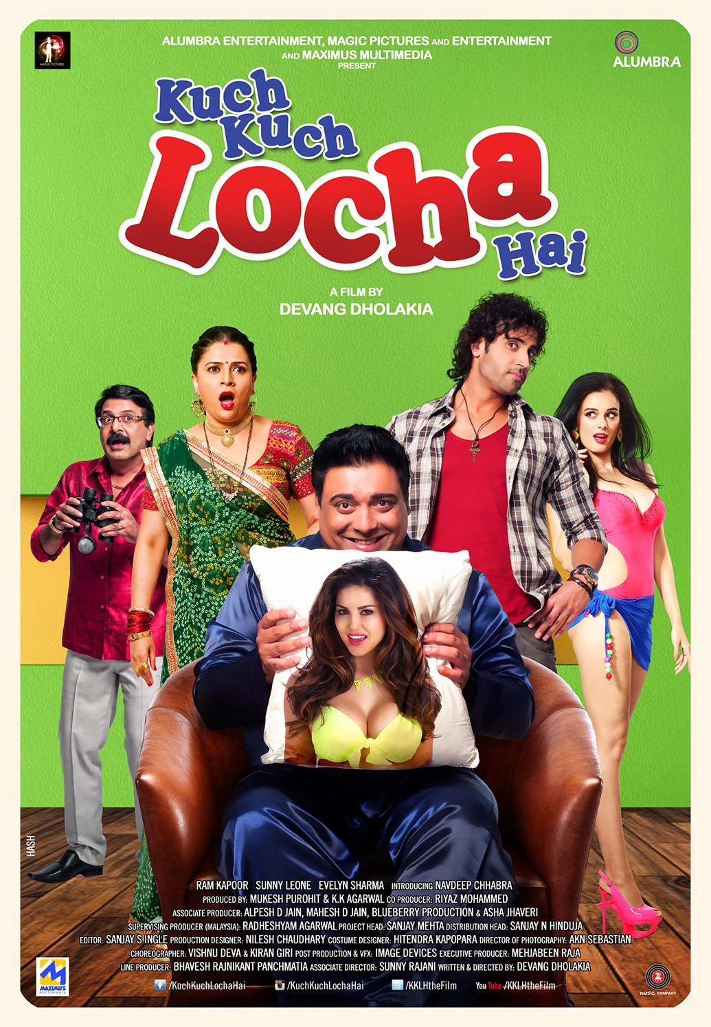 Extra Large Movie Poster Image for Kuch Kuch Locha Hai (#6 of 7)