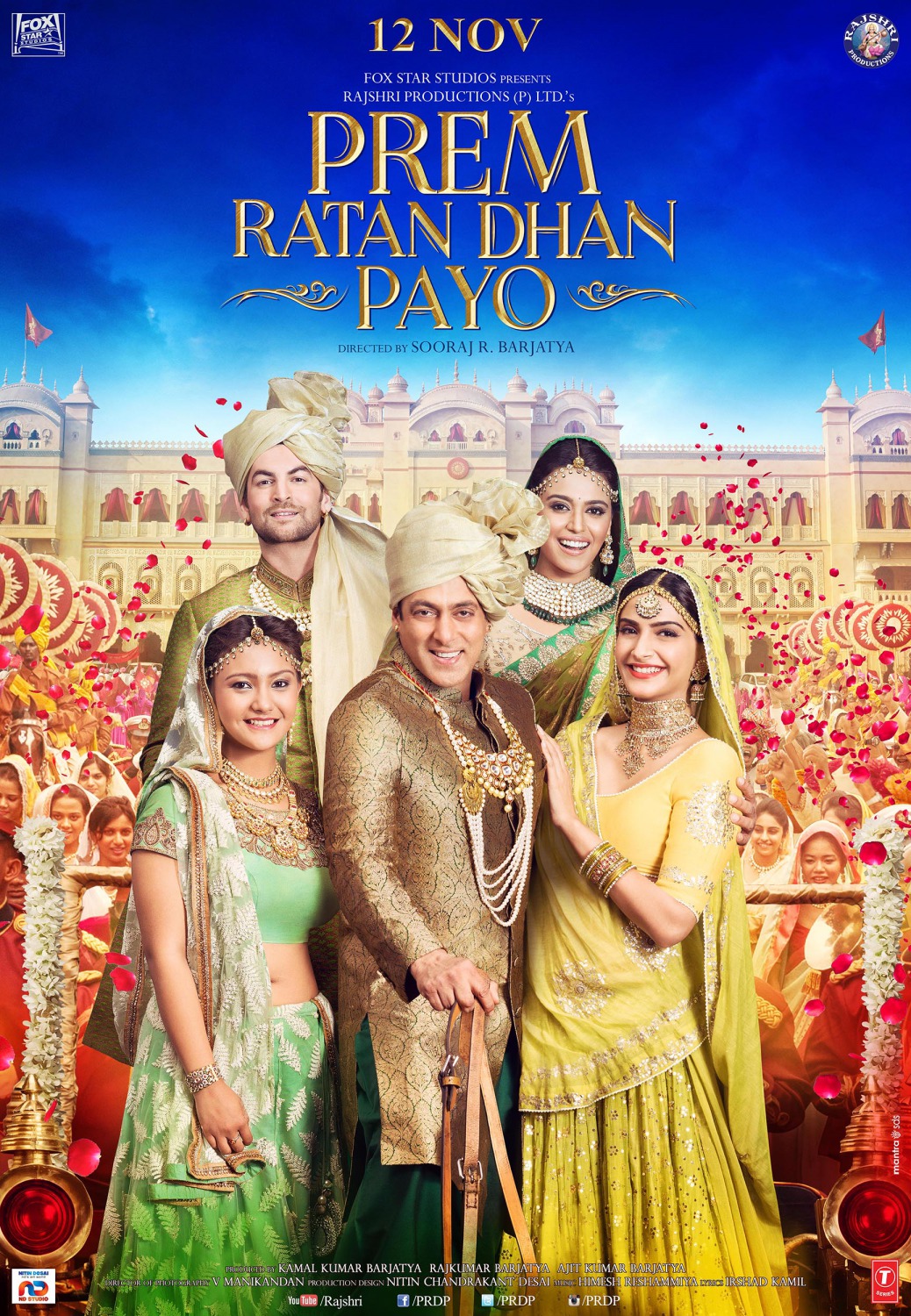 Prem Ratan Dhan Payo 2 Of 9 Extra Large Movie Poster Image IMP Awards Prem Ratan Dhan Payo 2 Of 9 Extra Large Movie Poster Image IMP Awards