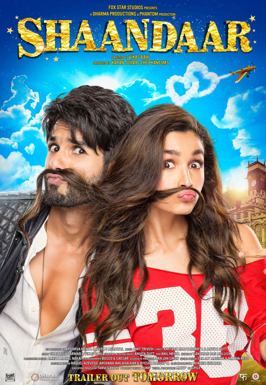 Extra Large Movie Poster Image for Shaandaar (#2 of 3)