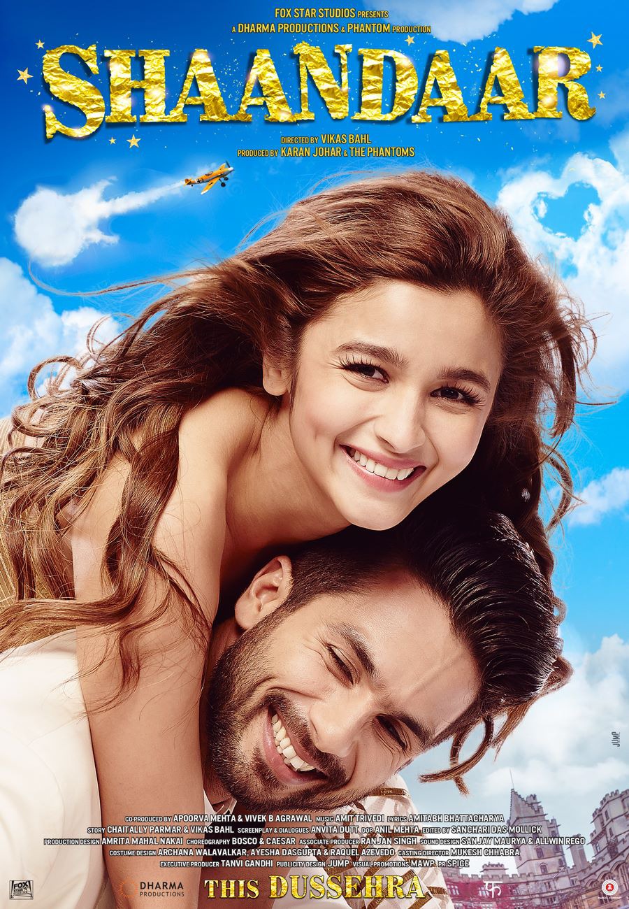 Extra Large Movie Poster Image for Shaandaar (#3 of 3)