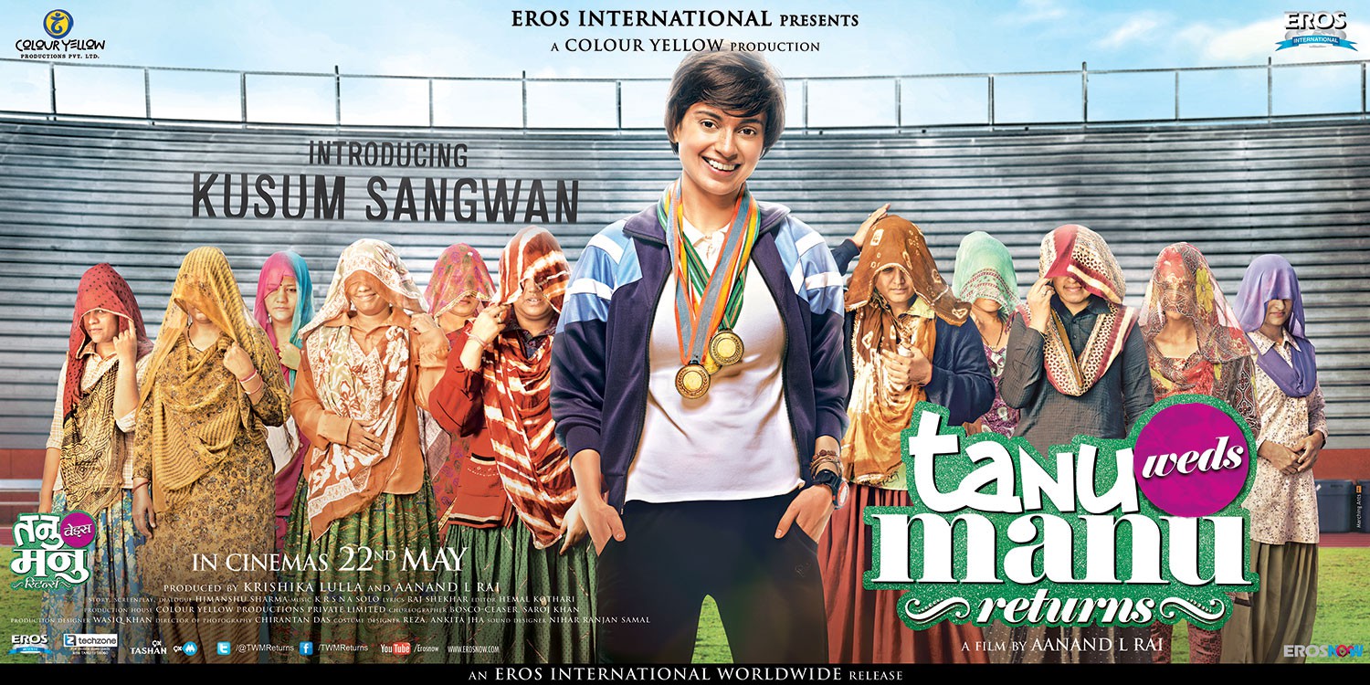 Extra Large Movie Poster Image for Tanu Weds Manu Returns (#3 of 3)