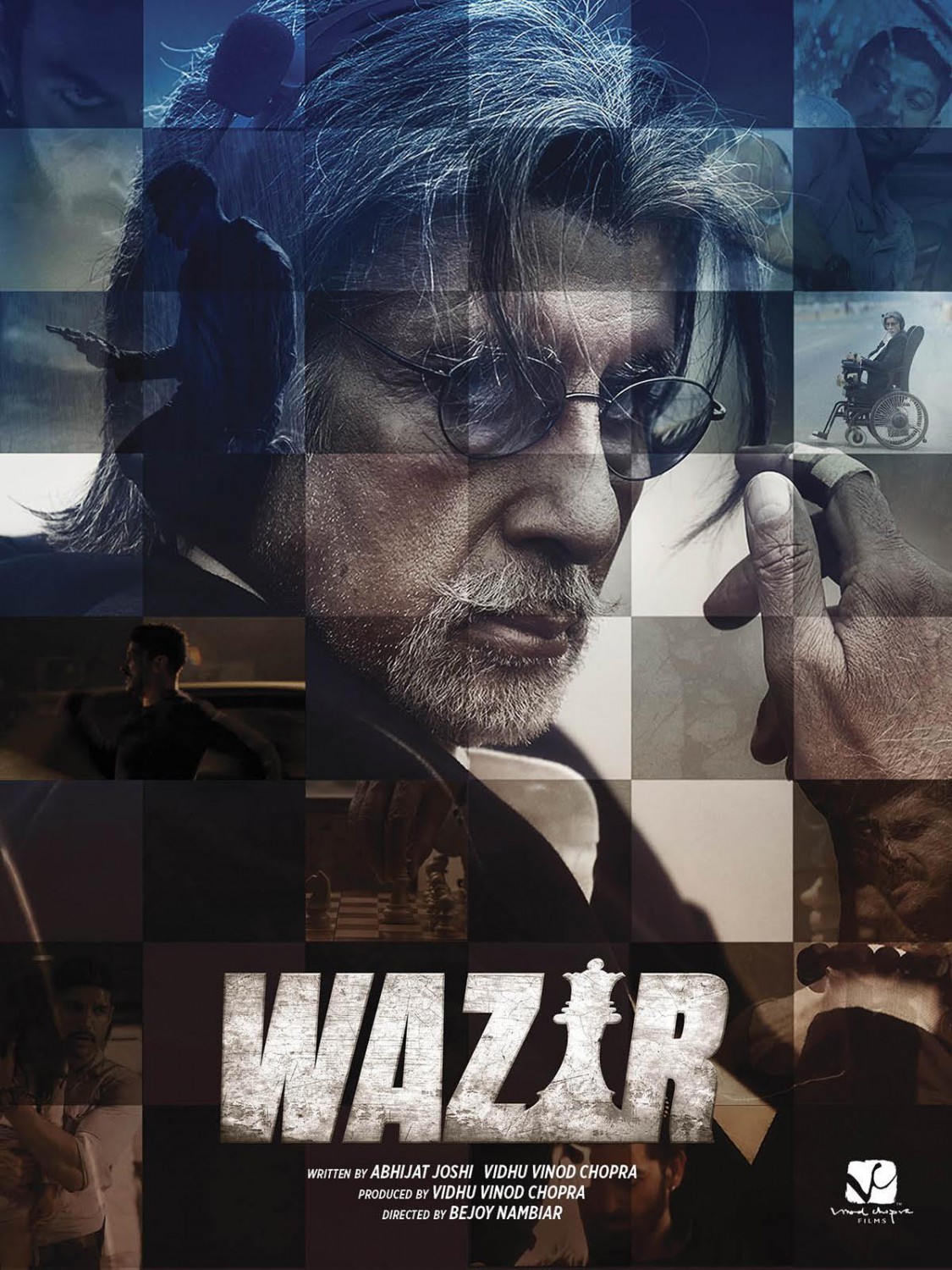 Extra Large Movie Poster Image for Wazir (#1 of 3)