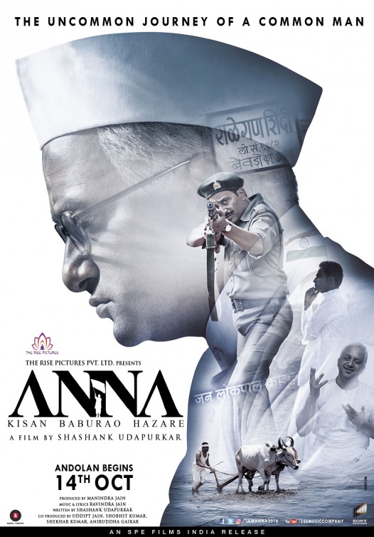 Anna, Kisan Baburao Hazare Movie Poster