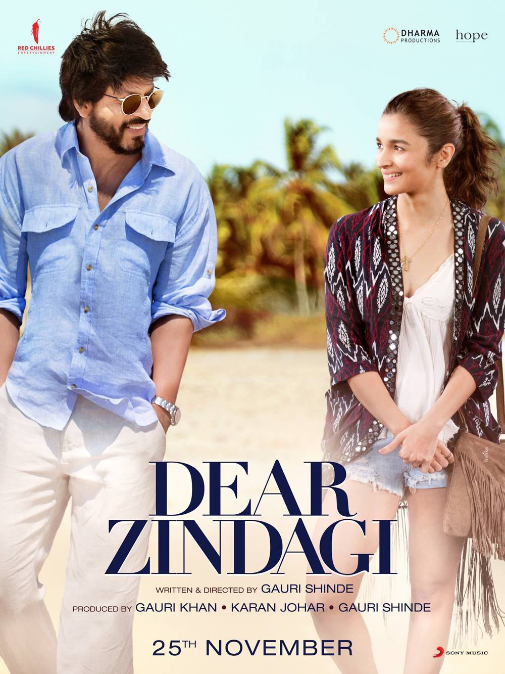 Extra Large Movie Poster Image for Dear Zindagi (#2 of 2)