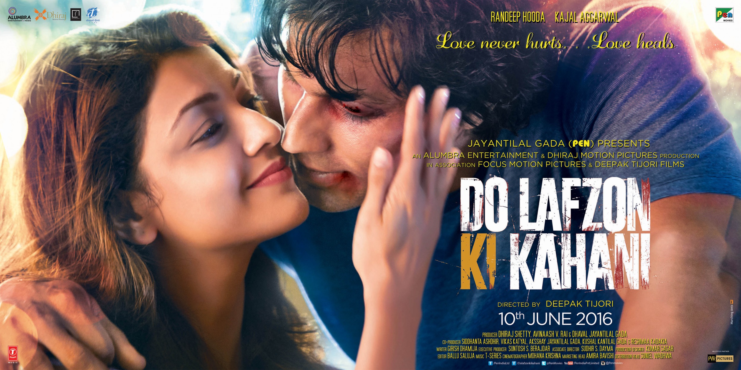 Mega Sized Movie Poster Image for Do Lafzon Ki Kahani (#1 of 4)