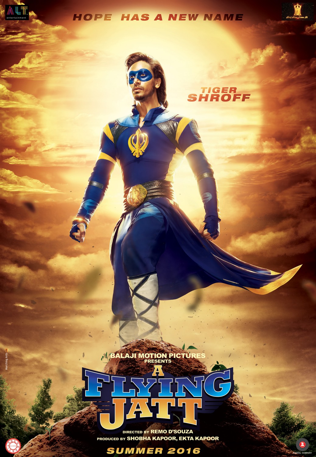 Extra Large Movie Poster Image for A Flying Jatt (#1 of 2)