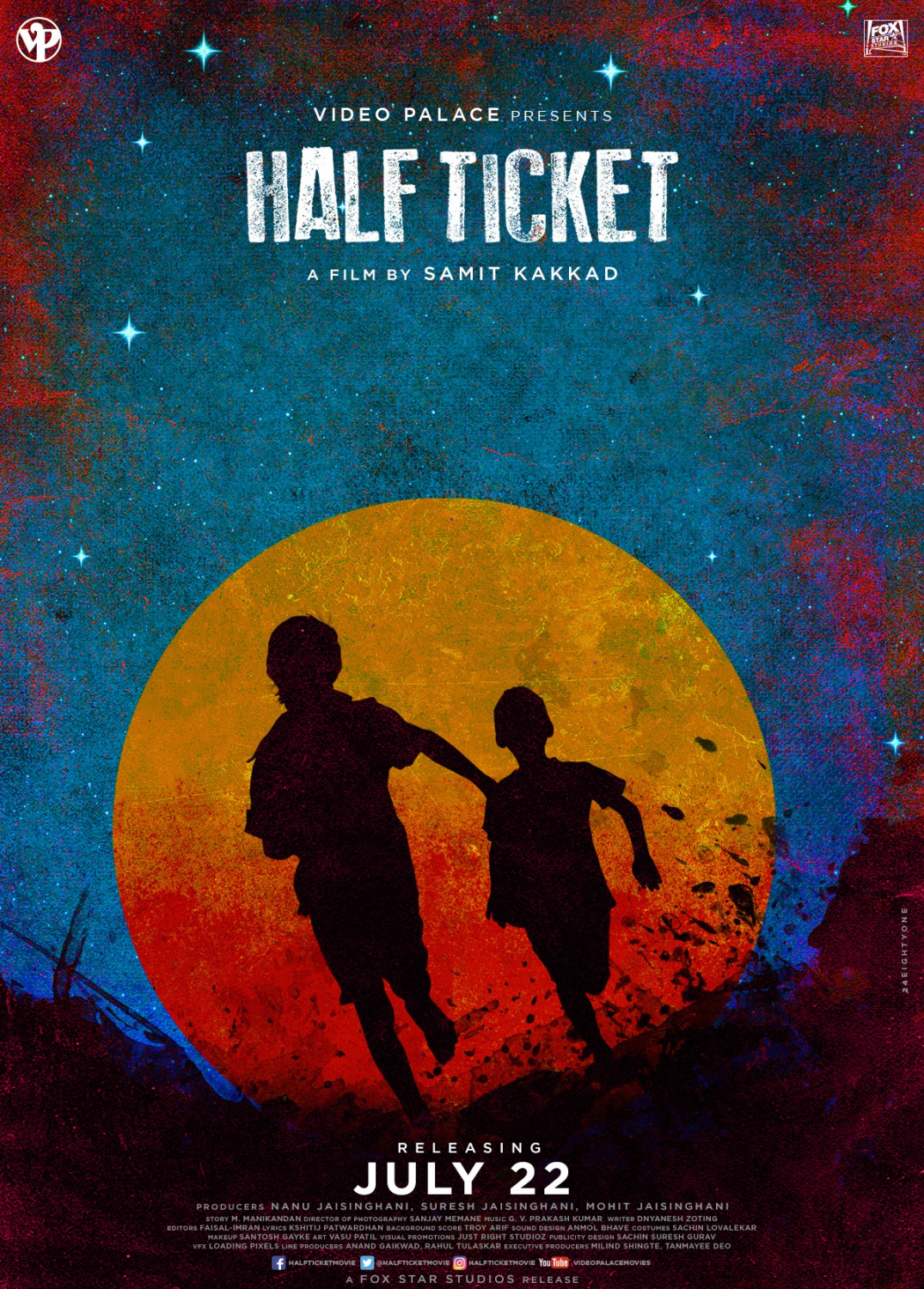 Extra Large Movie Poster Image for Half Ticket (#18 of 18)