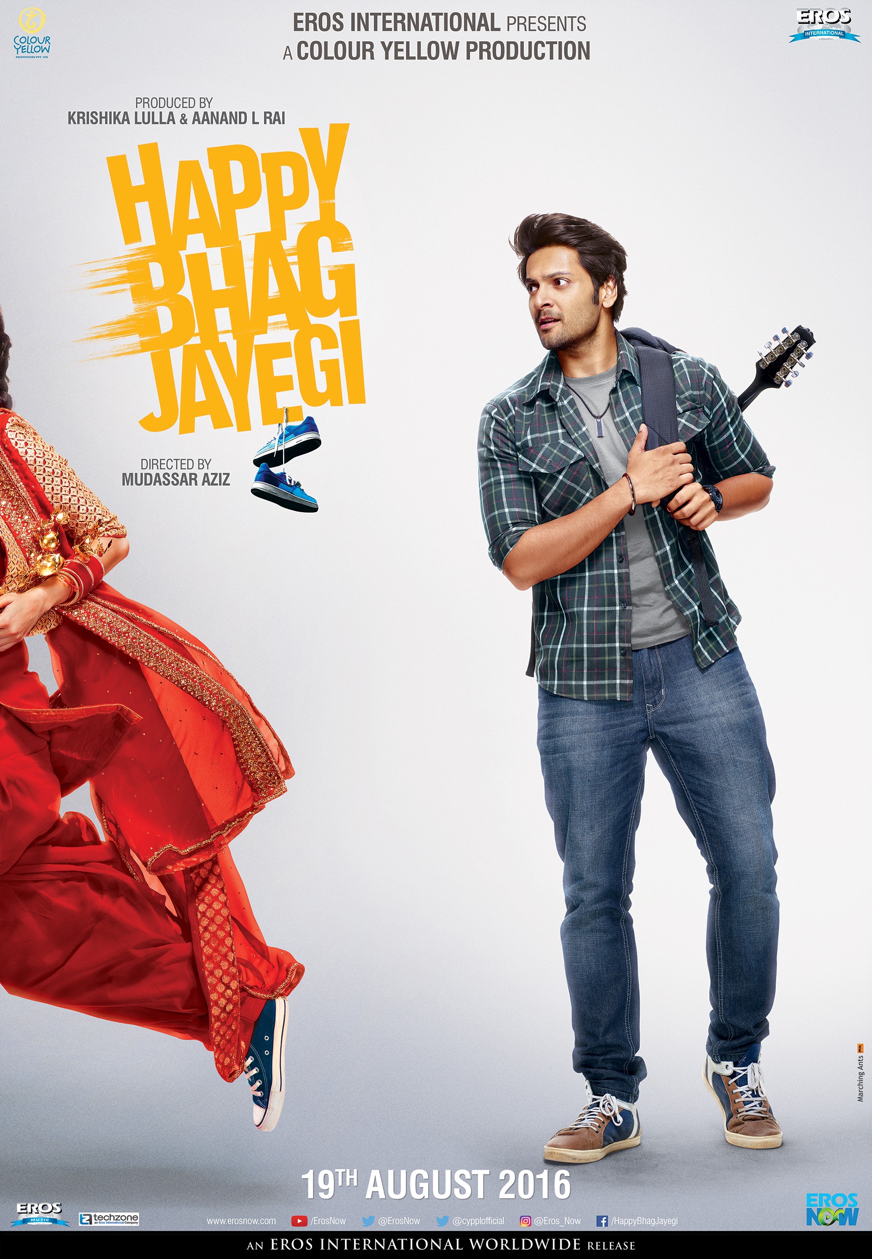 Mega Sized Movie Poster Image for Happy Bhag Jayegi (#2 of 9)