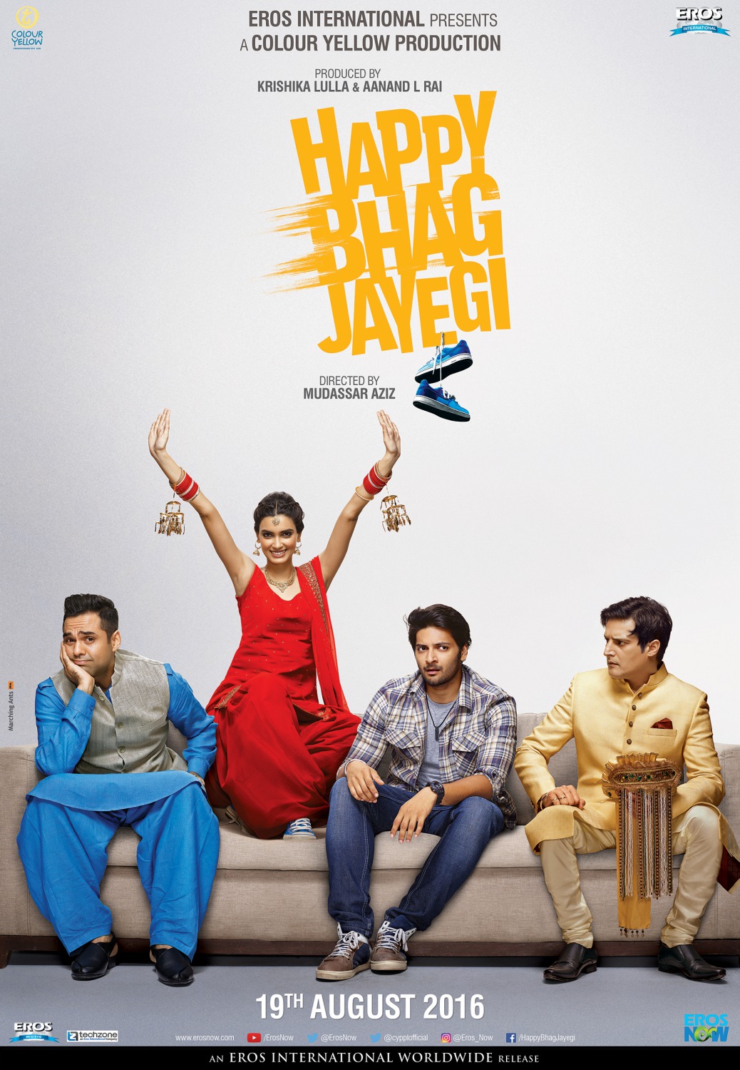 Extra Large Movie Poster Image for Happy Bhag Jayegi (#3 of 9)