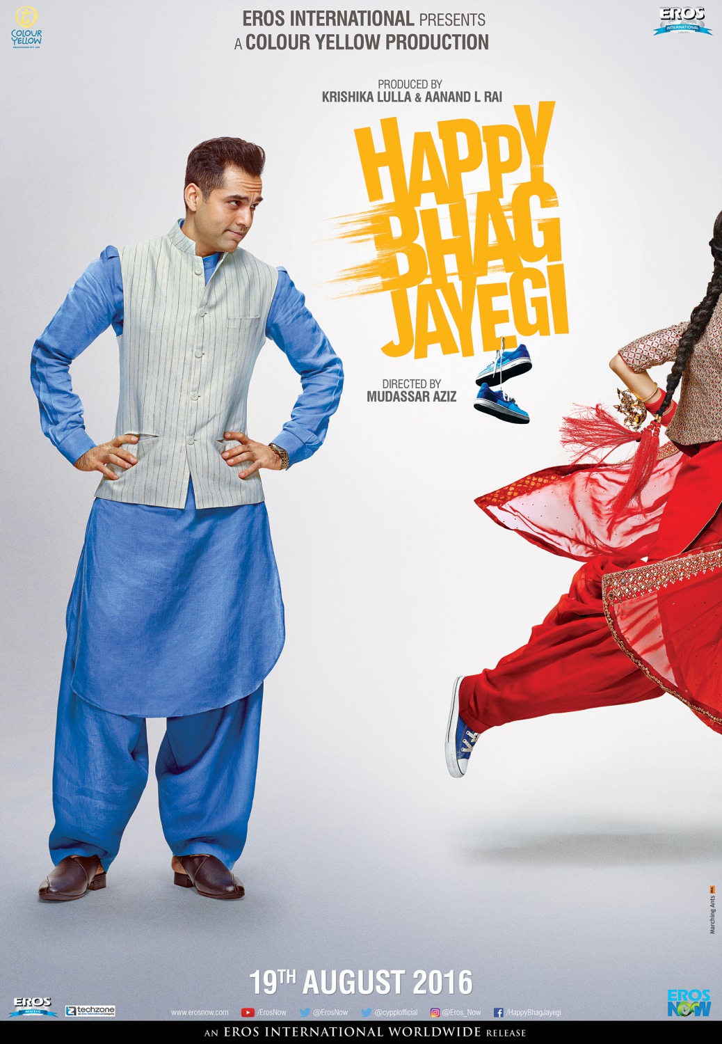 Extra Large Movie Poster Image for Happy Bhag Jayegi (#1 of 9)