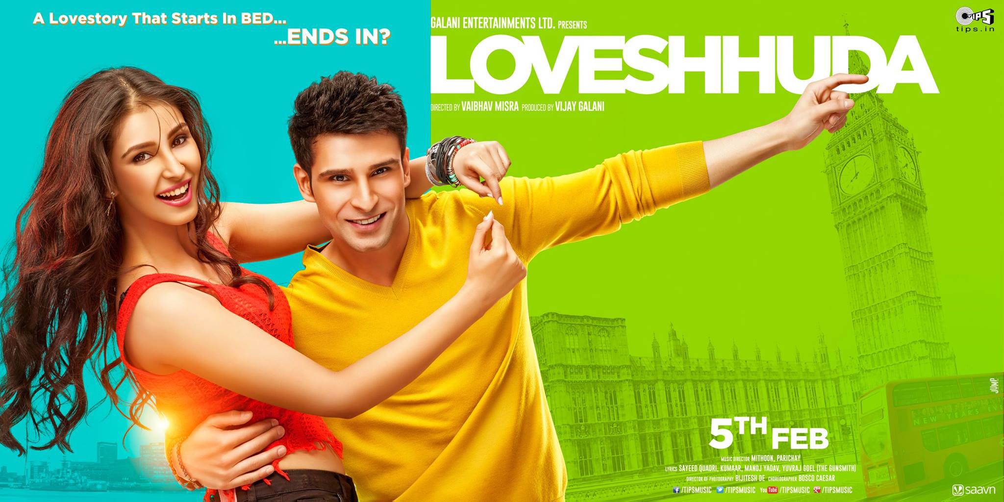 Mega Sized Movie Poster Image for LoveShhuda (#2 of 2)