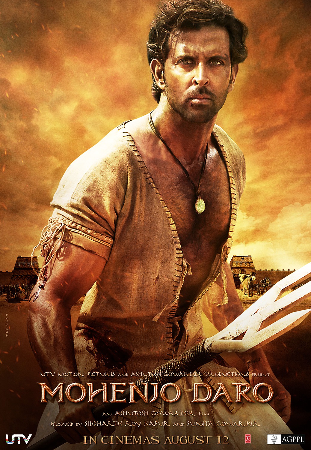 Extra Large Movie Poster Image for Mohenjo Daro (#3 of 11)
