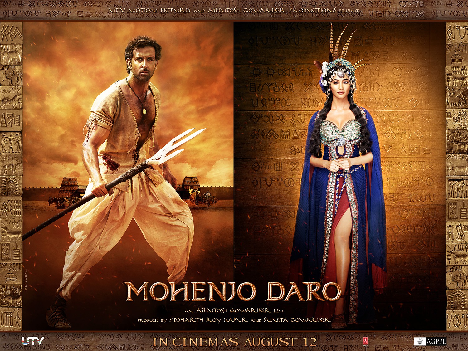 Extra Large Movie Poster Image for Mohenjo Daro (#8 of 11)