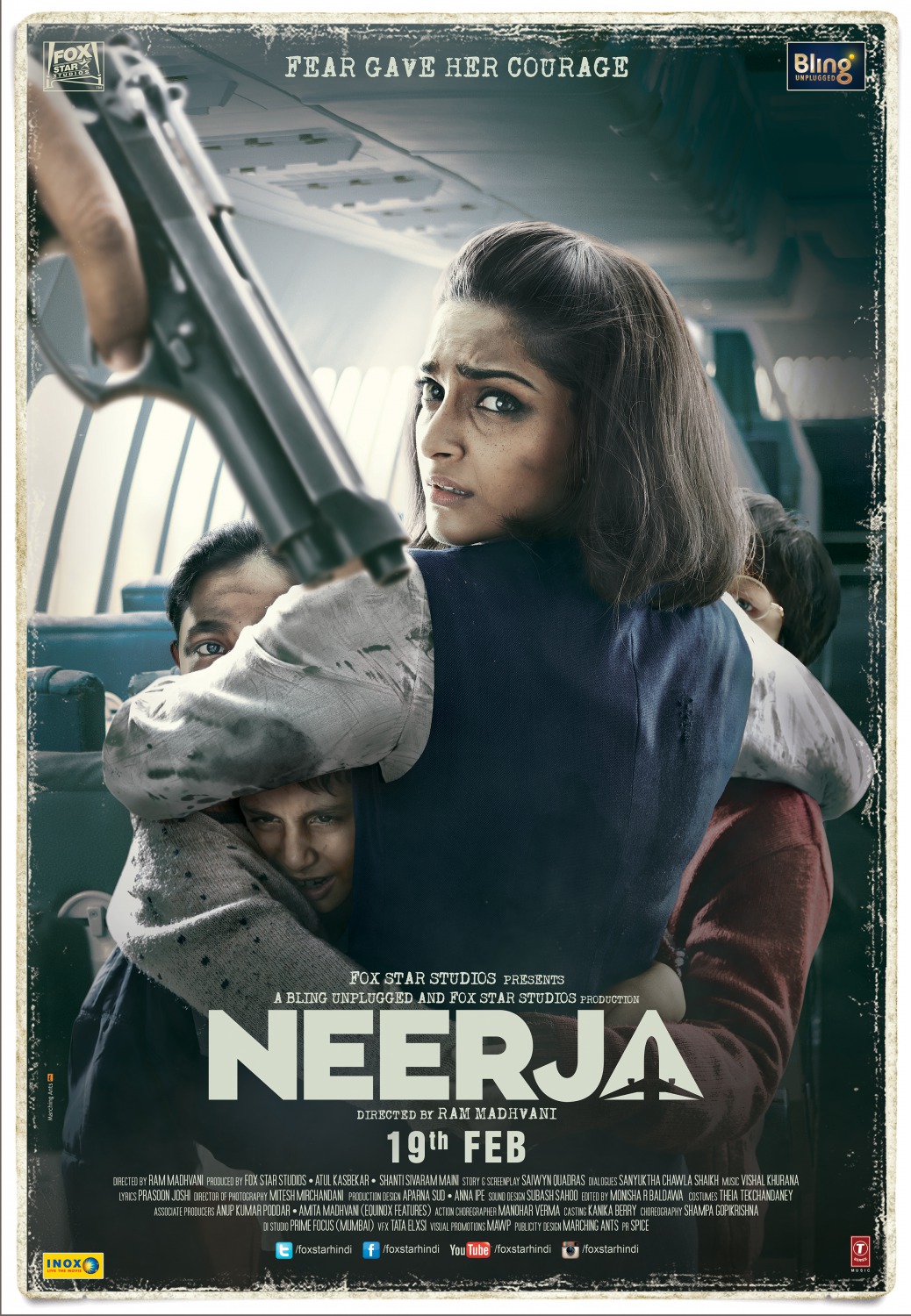 Extra Large Movie Poster Image for Neerja (#2 of 4)