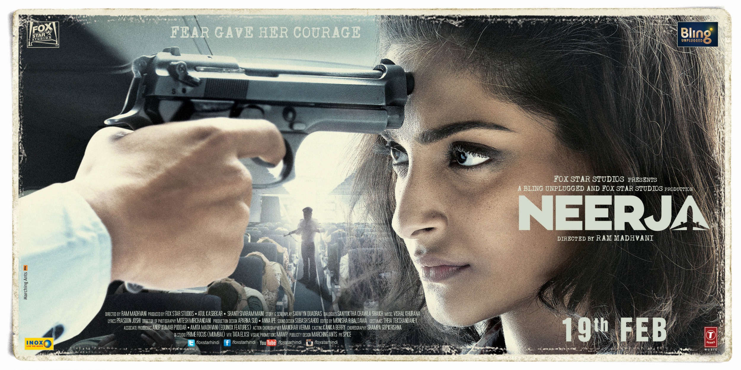 Mega Sized Movie Poster Image for Neerja (#1 of 4)