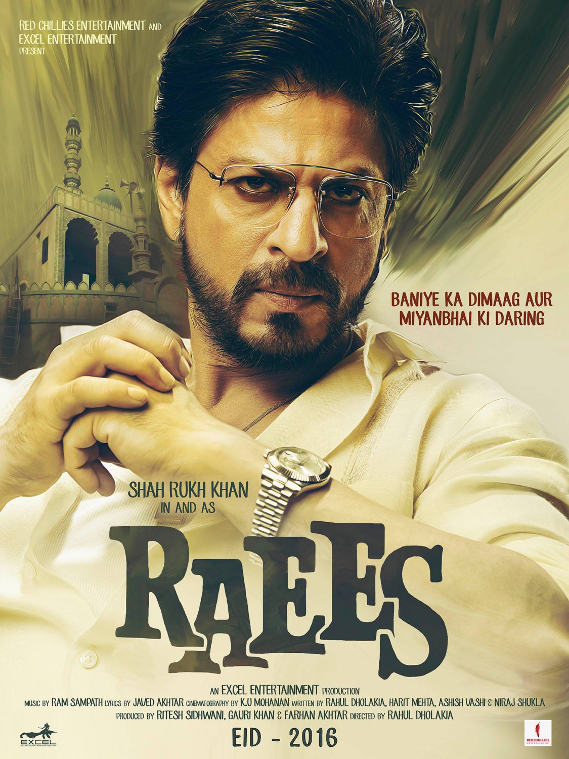 Extra Large Movie Poster Image for Raees (#2 of 2)