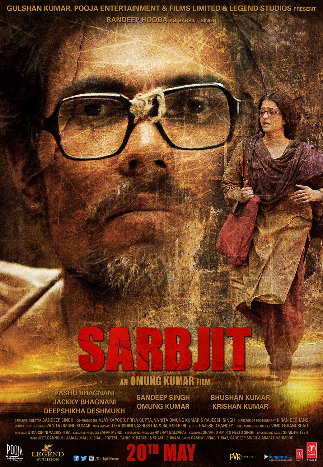 Extra Large Movie Poster Image for Sarbjit (#2 of 6)