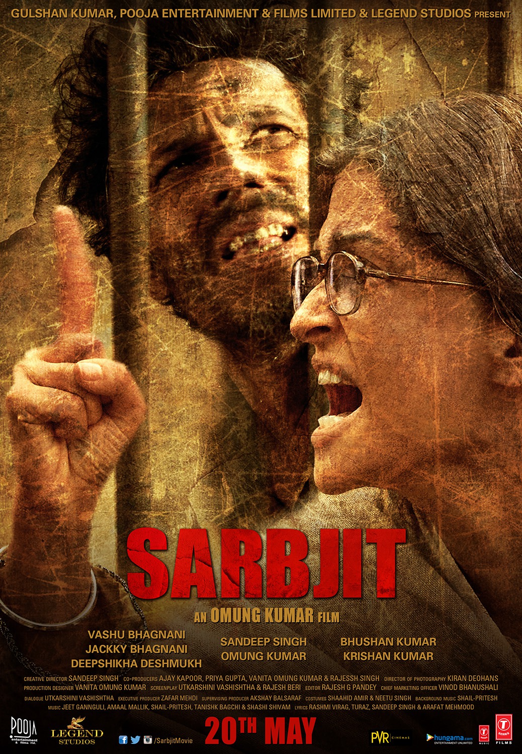 Extra Large Movie Poster Image for Sarbjit (#3 of 6)