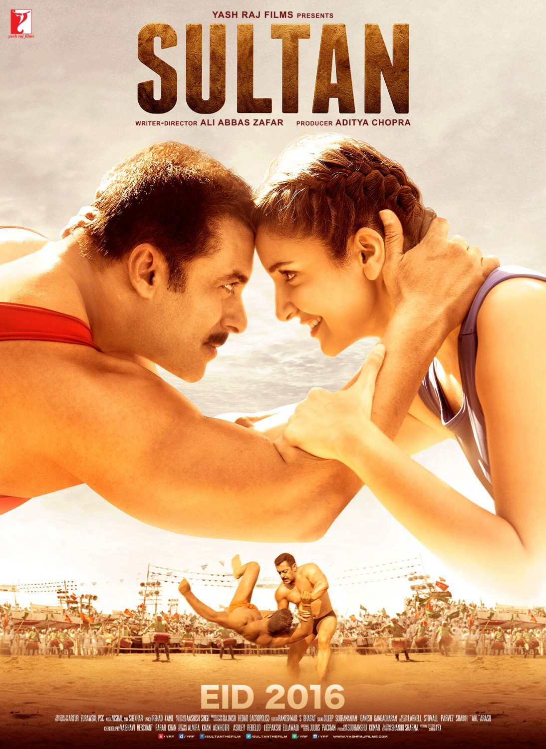 Extra Large Movie Poster Image for Sultan 