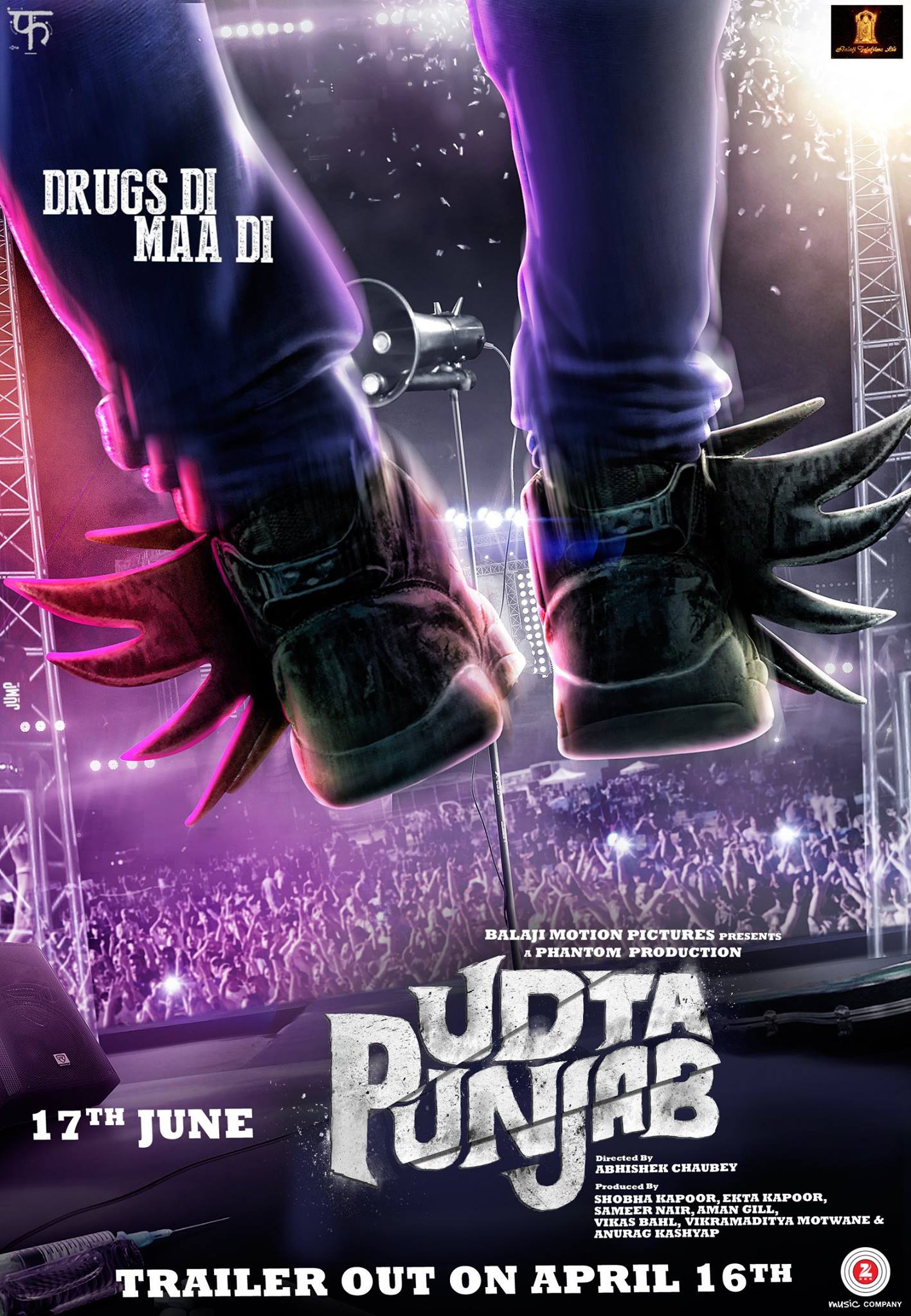 Mega Sized Movie Poster Image for Udta Punjab (#3 of 8)