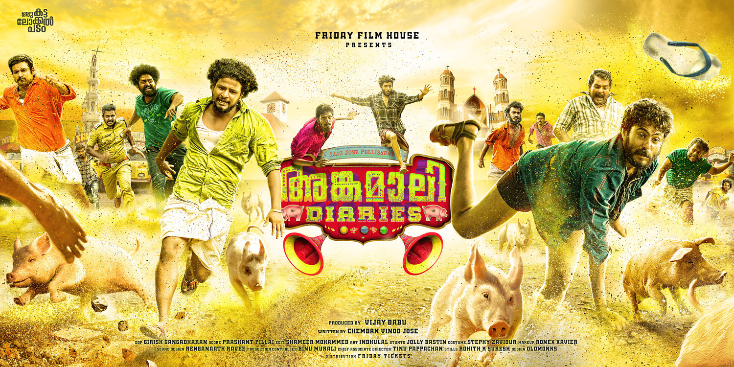 Extra Large Movie Poster Image for Angamaly Diaries (#1 of 3)