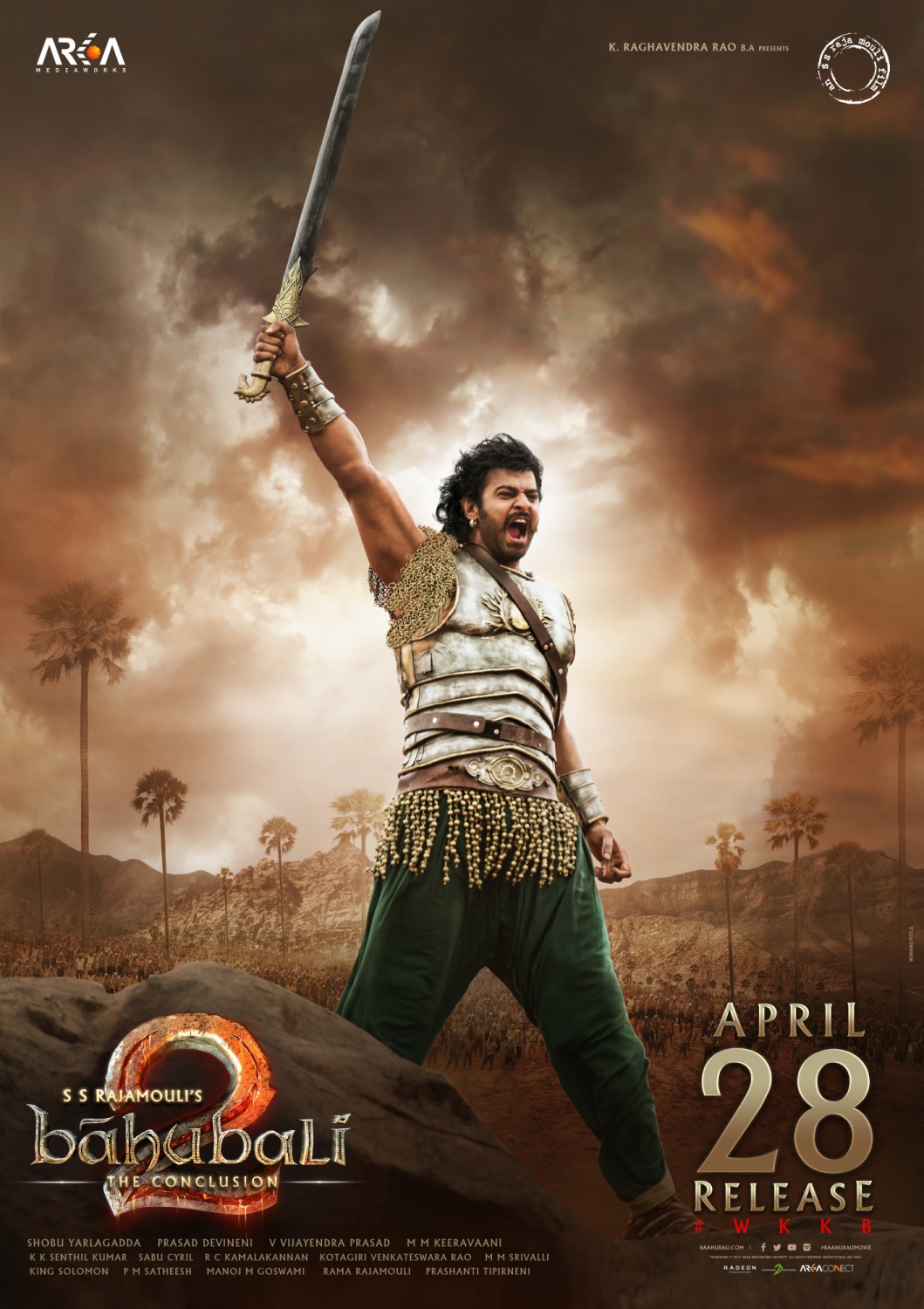 Extra Large Movie Poster Image for Baahubali 2: The Conclusion (#11 of 12)
