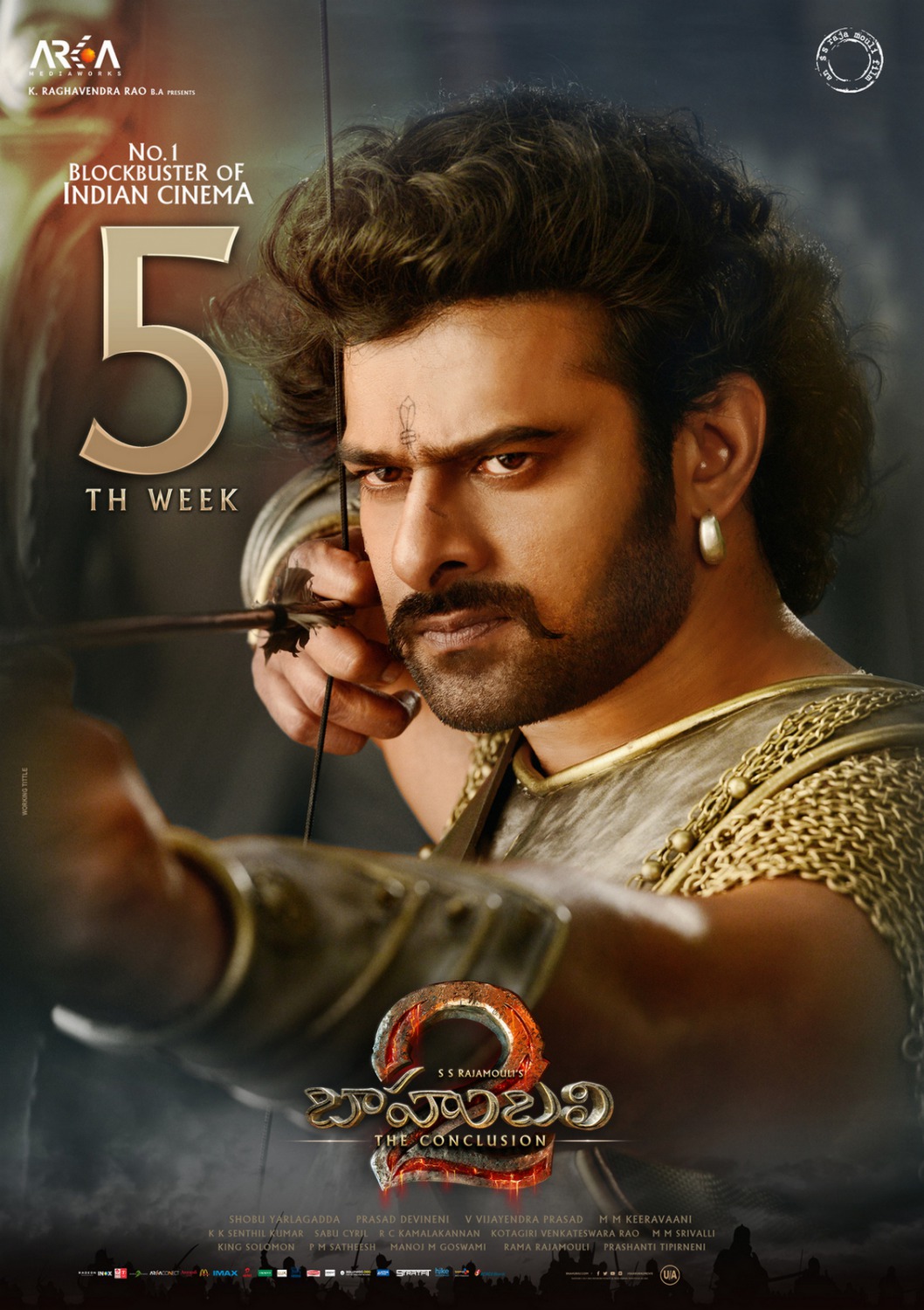 Extra Large Movie Poster Image for Baahubali 2: The Conclusion (#4 of 12)