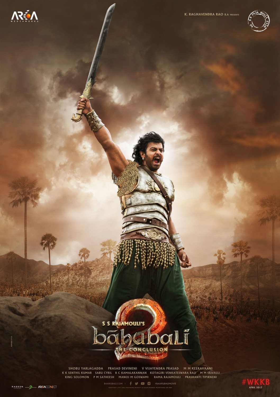 Extra Large Movie Poster Image for Baahubali 2: The Conclusion (#1 of 12)