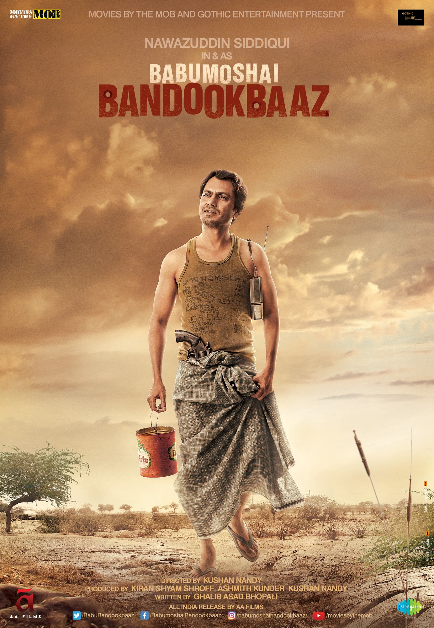 Mega Sized Movie Poster Image for Babumoshai Bandookbaaz (#4 of 6)