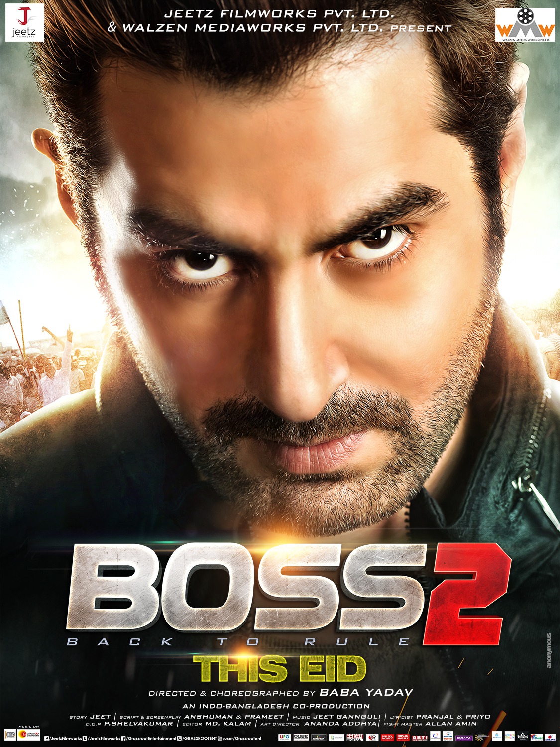 Extra Large Movie Poster Image for Boss 2: Back to Rule (#1 of 6)