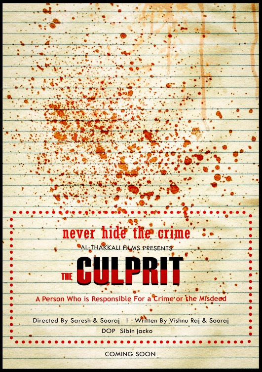 The Culprit Movie Poster