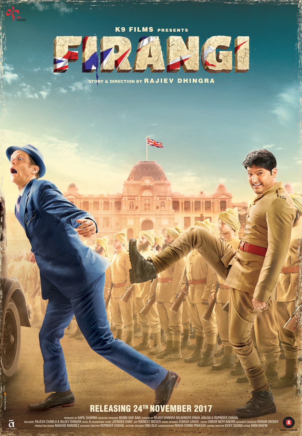 Extra Large Movie Poster Image for Firangi (#1 of 2)