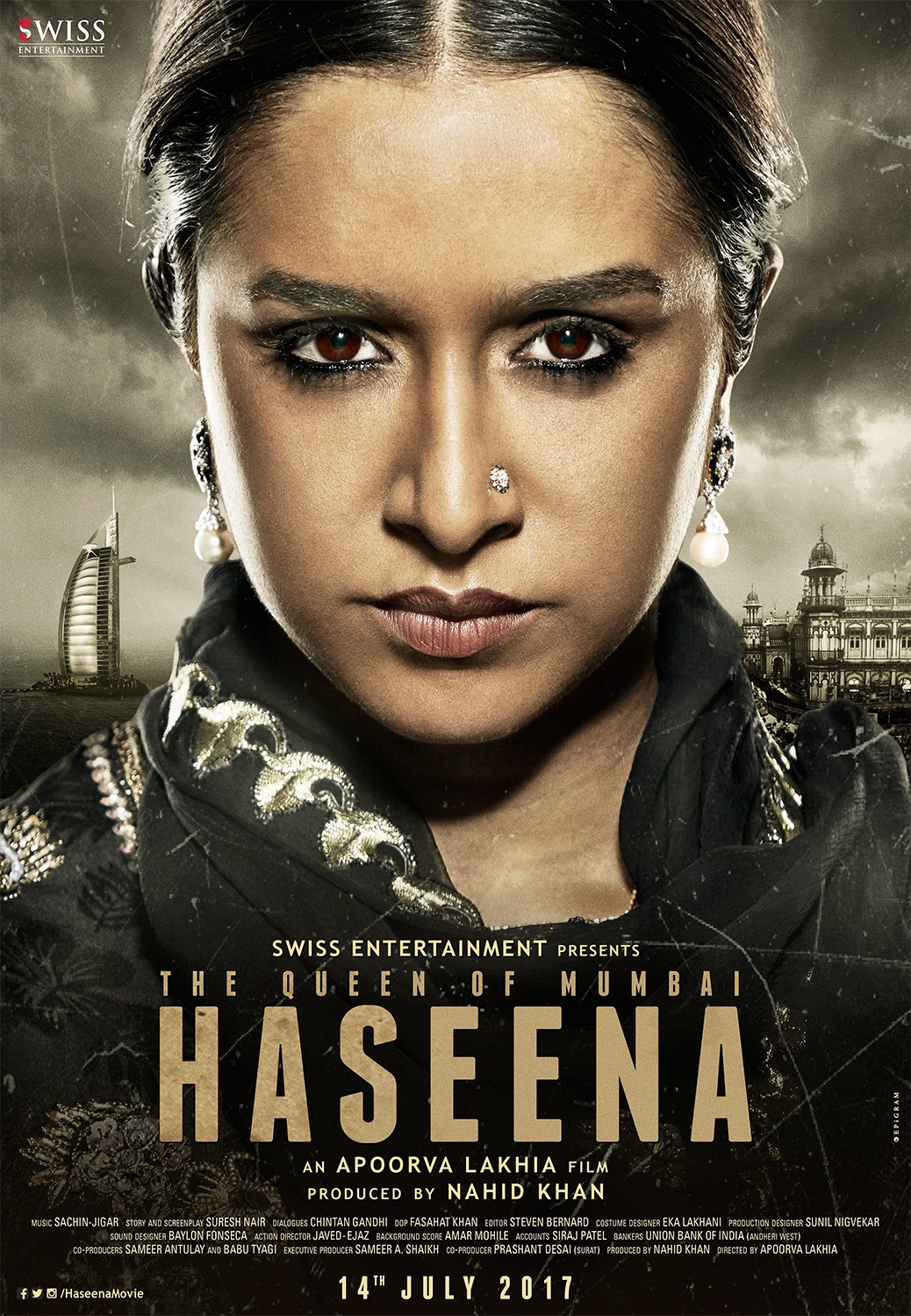 Extra Large Movie Poster Image for Haseena (#1 of 7)