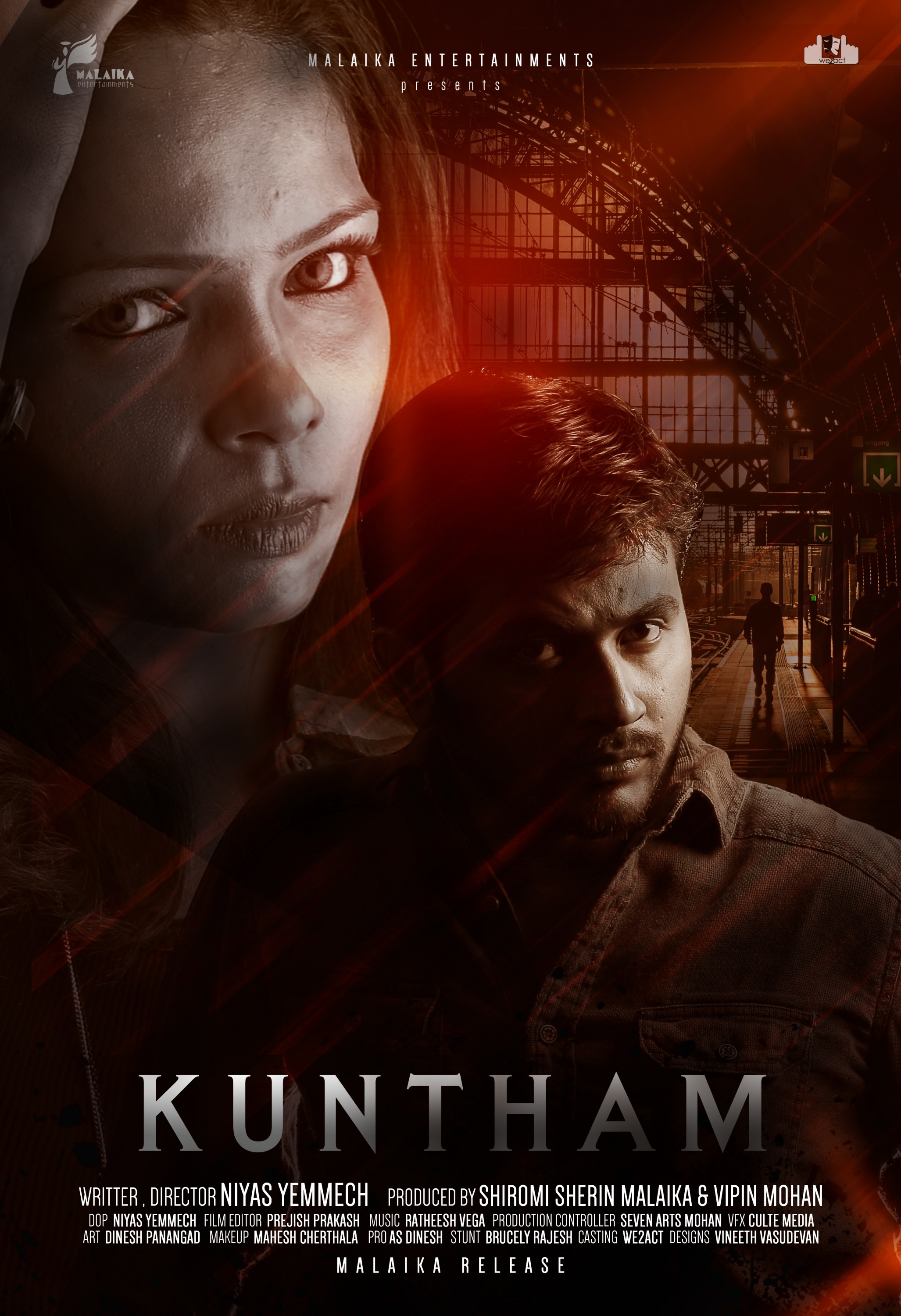 Mega Sized Movie Poster Image for Kuntham (#3 of 6)