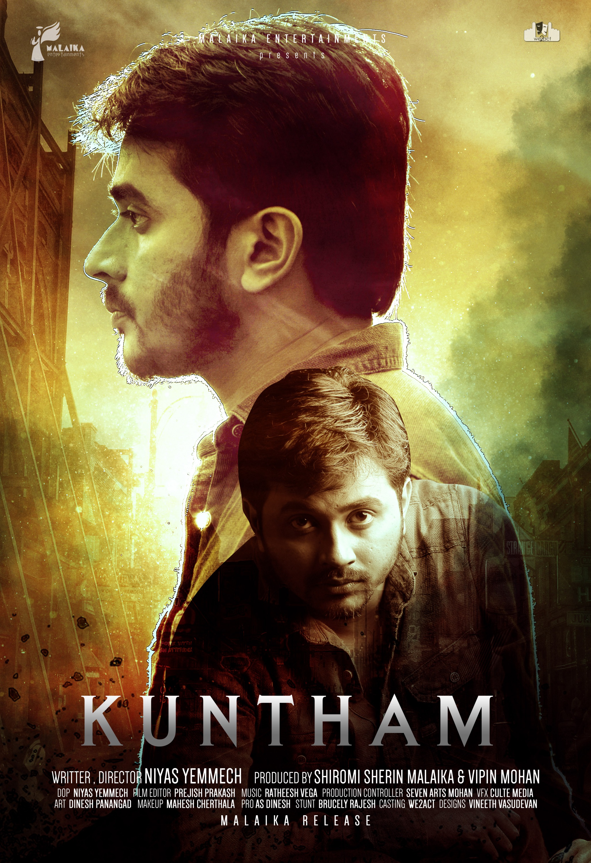 Mega Sized Movie Poster Image for Kuntham (#4 of 6)