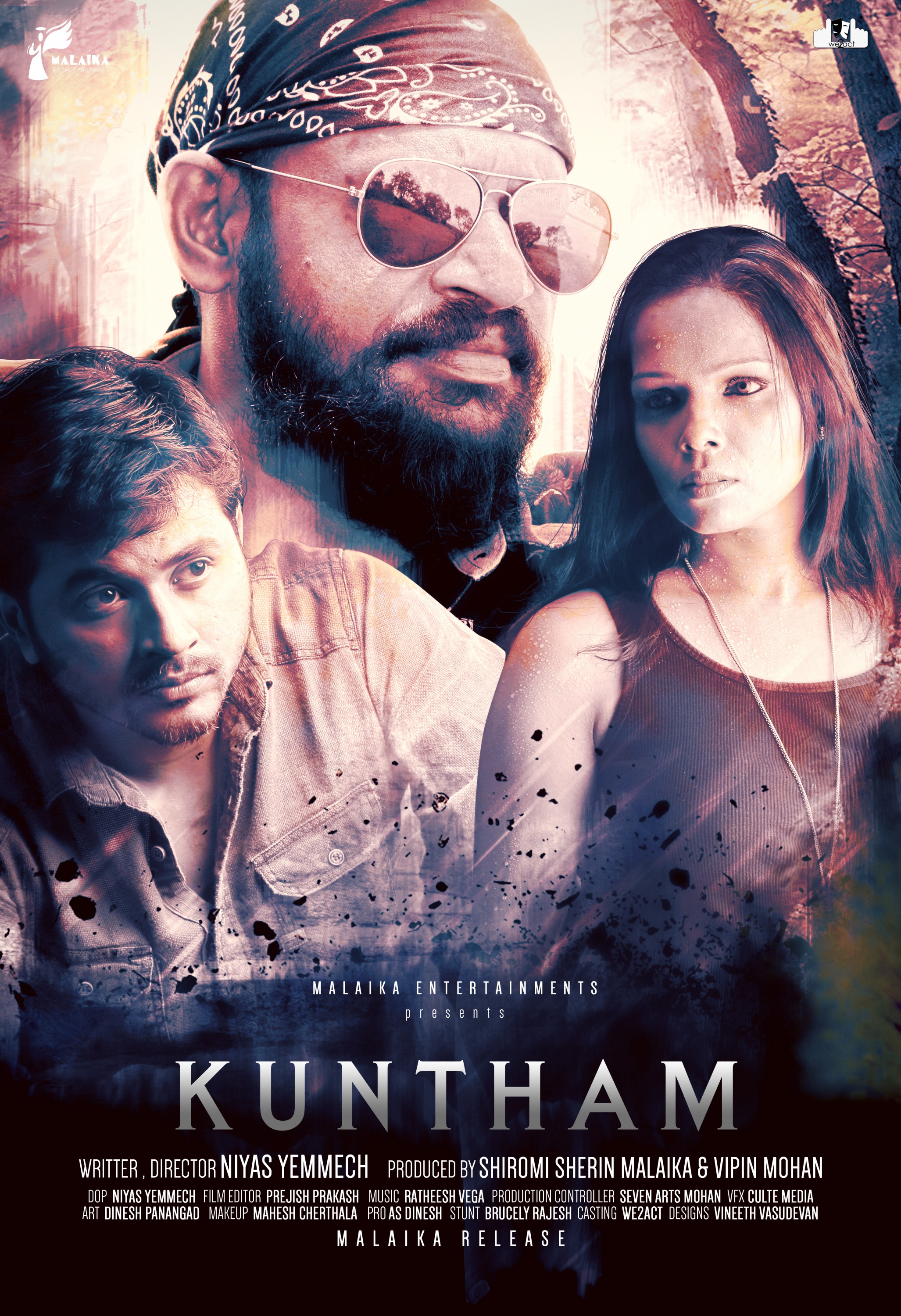 Mega Sized Movie Poster Image for Kuntham (#1 of 6)