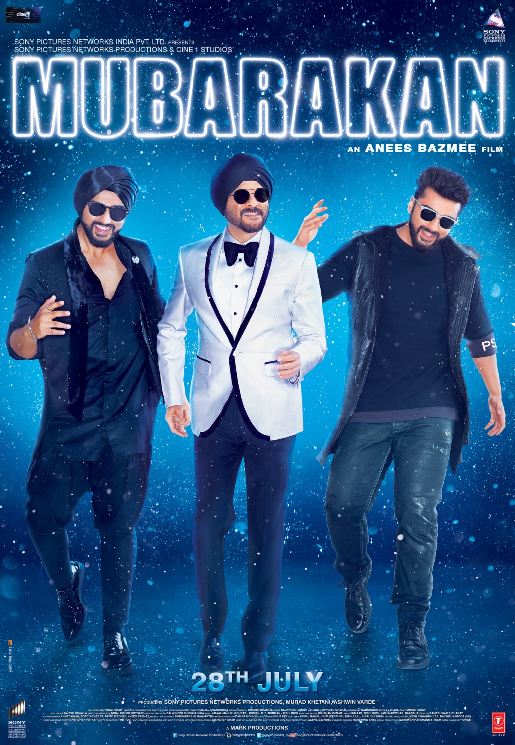 Extra Large Movie Poster Image for Mubarakan (#4 of 8)
