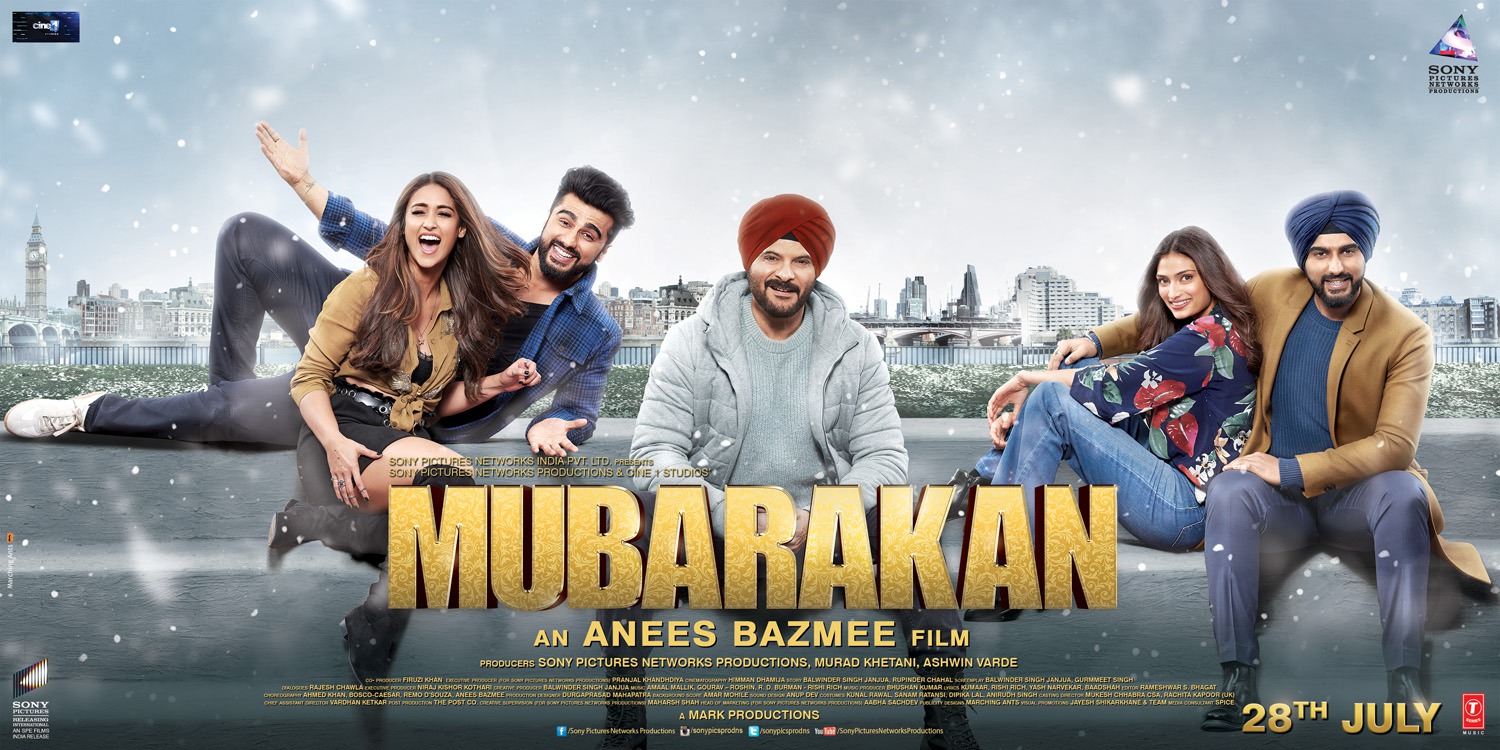 Extra Large Movie Poster Image for Mubarakan (#5 of 8)