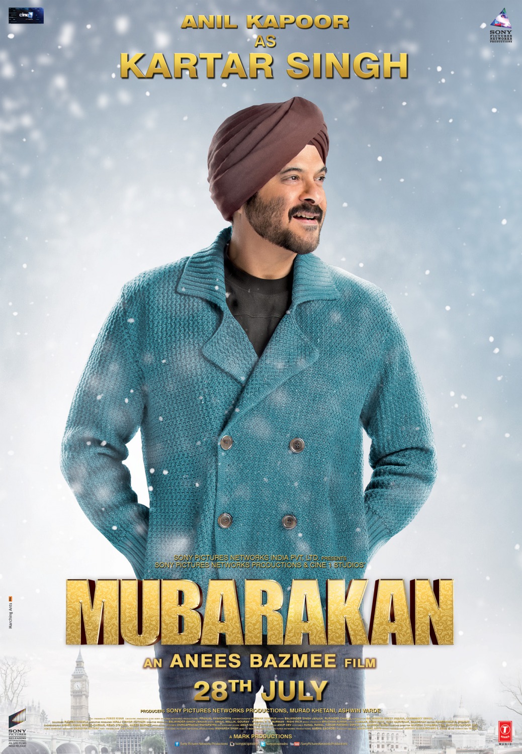 Extra Large Movie Poster Image for Mubarakan (#1 of 8)