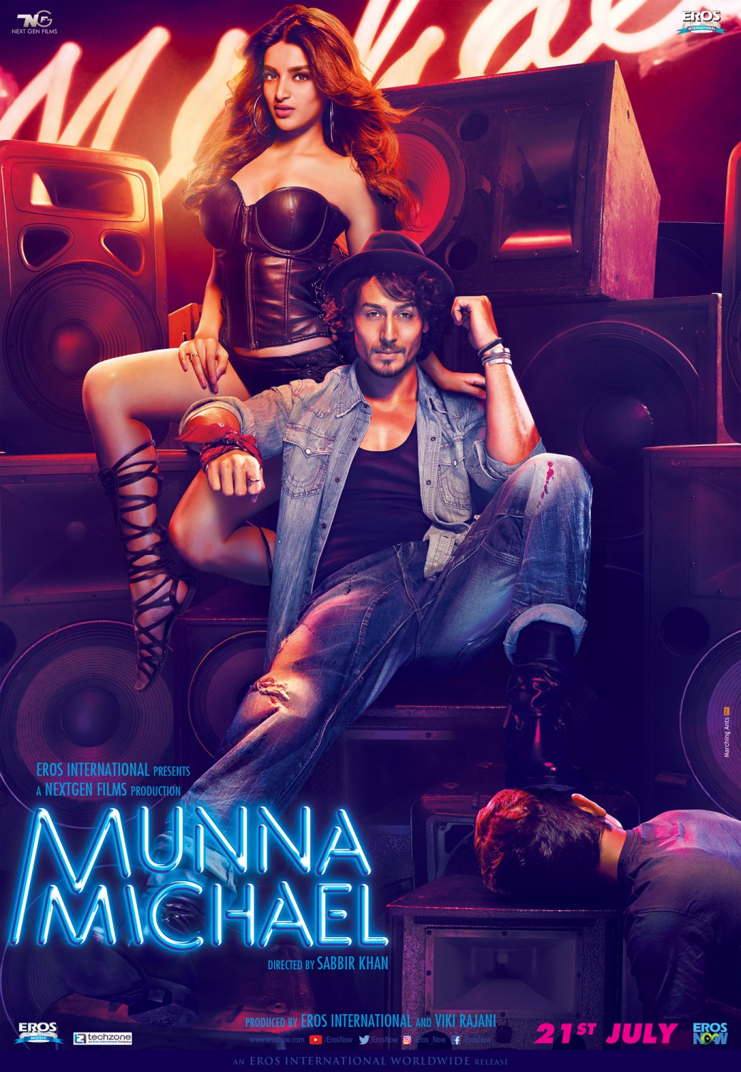 Extra Large Movie Poster Image for Munna Michael (#5 of 11)