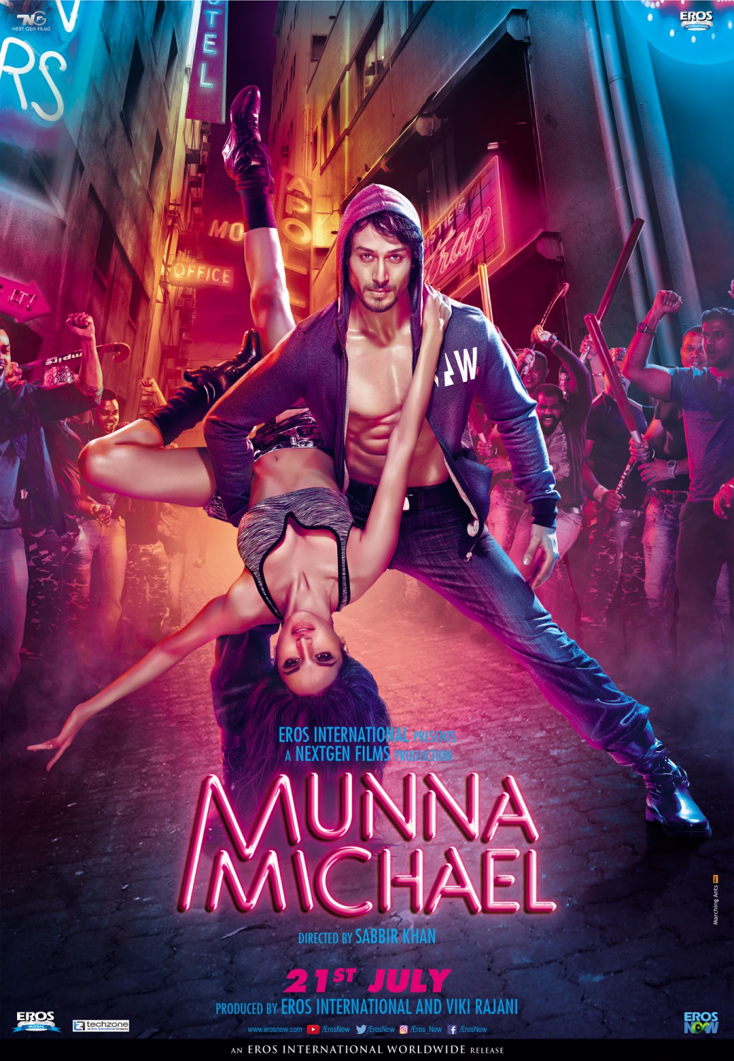 Extra Large Movie Poster Image for Munna Michael (#6 of 11)