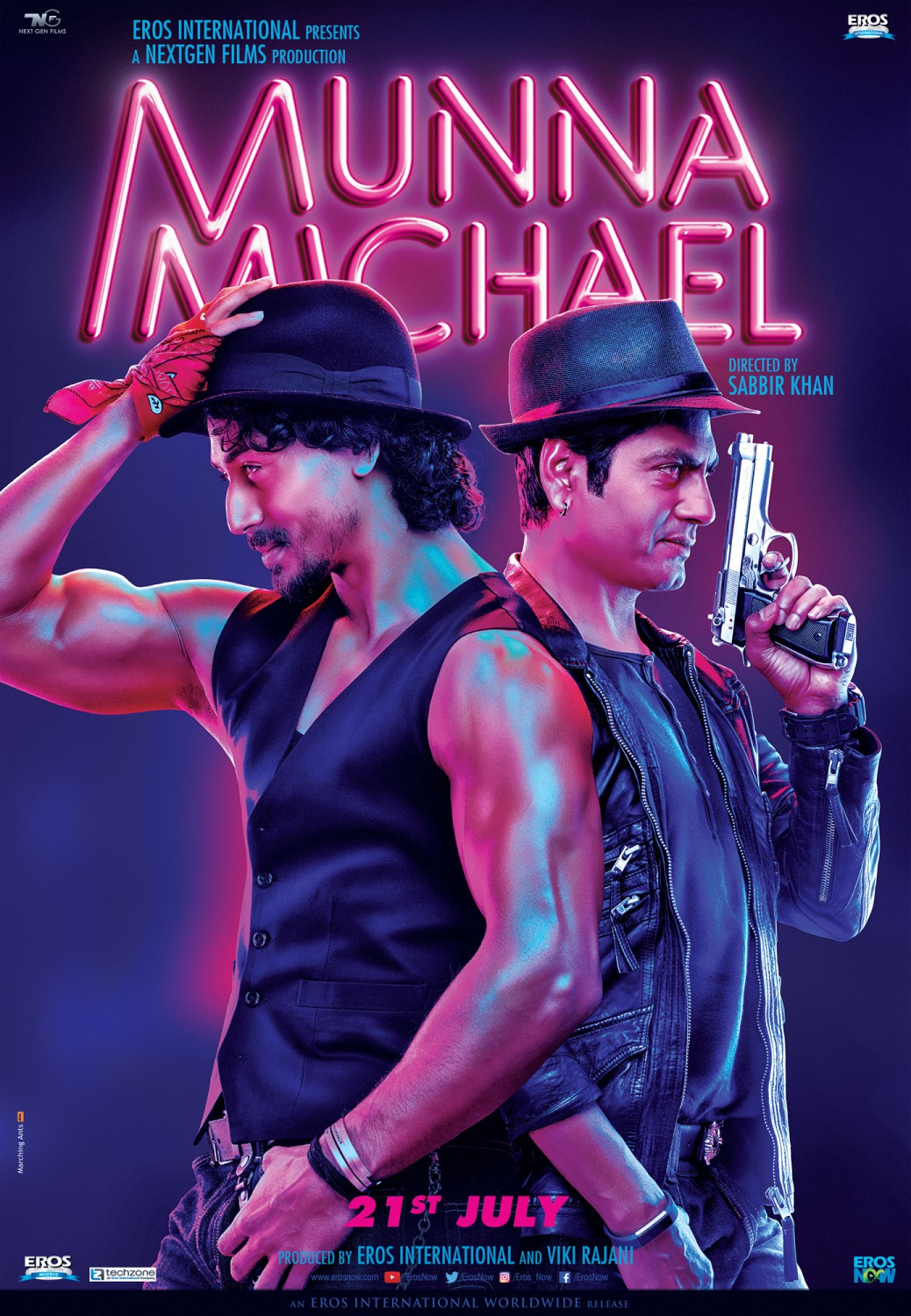 Extra Large Movie Poster Image for Munna Michael (#1 of 11)
