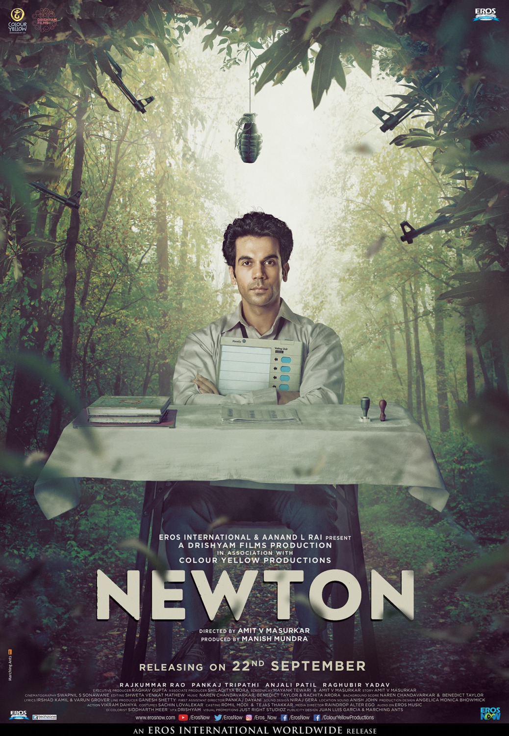 Extra Large Movie Poster Image for Newton (#4 of 4)