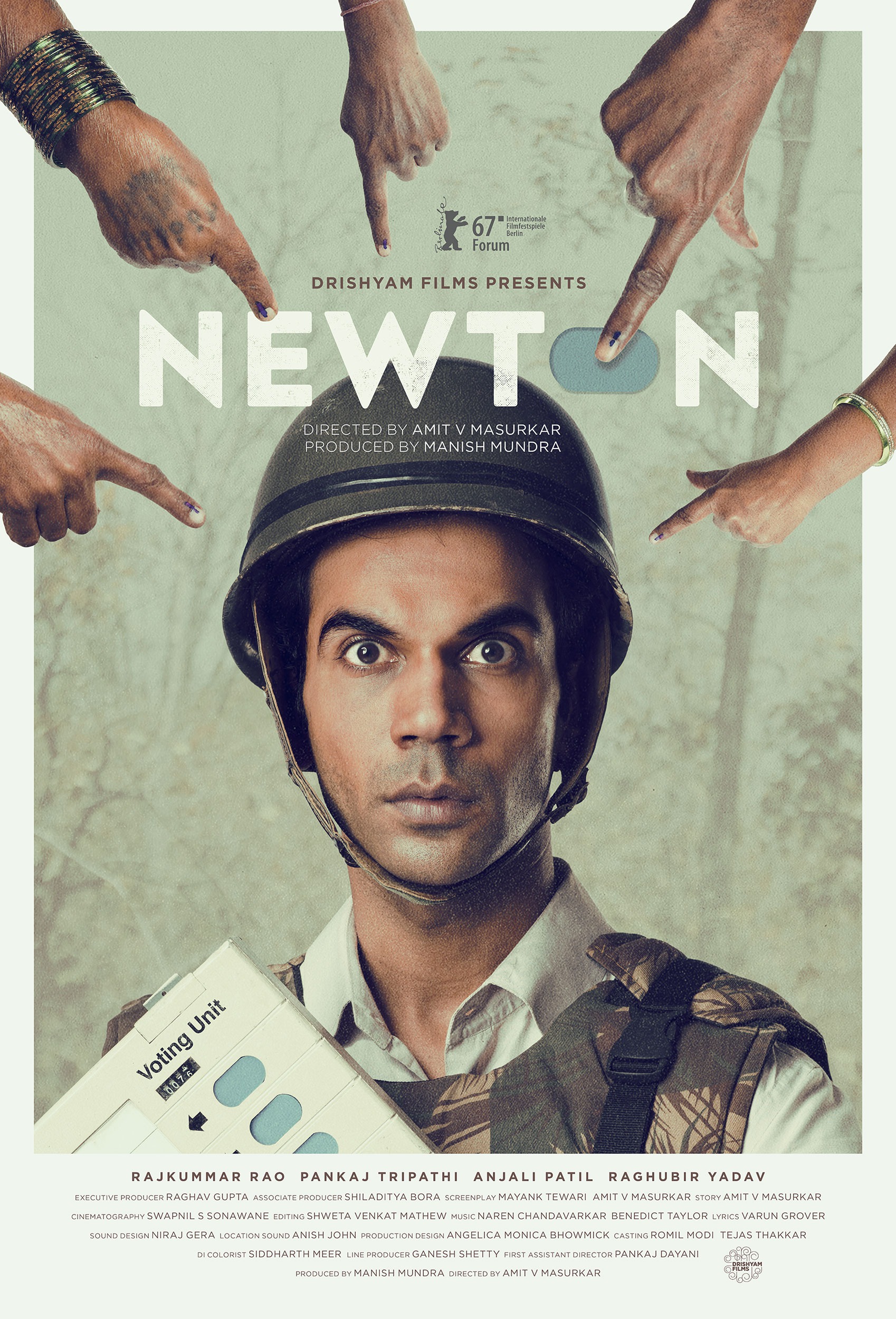 Mega Sized Movie Poster Image for Newton (#1 of 4)