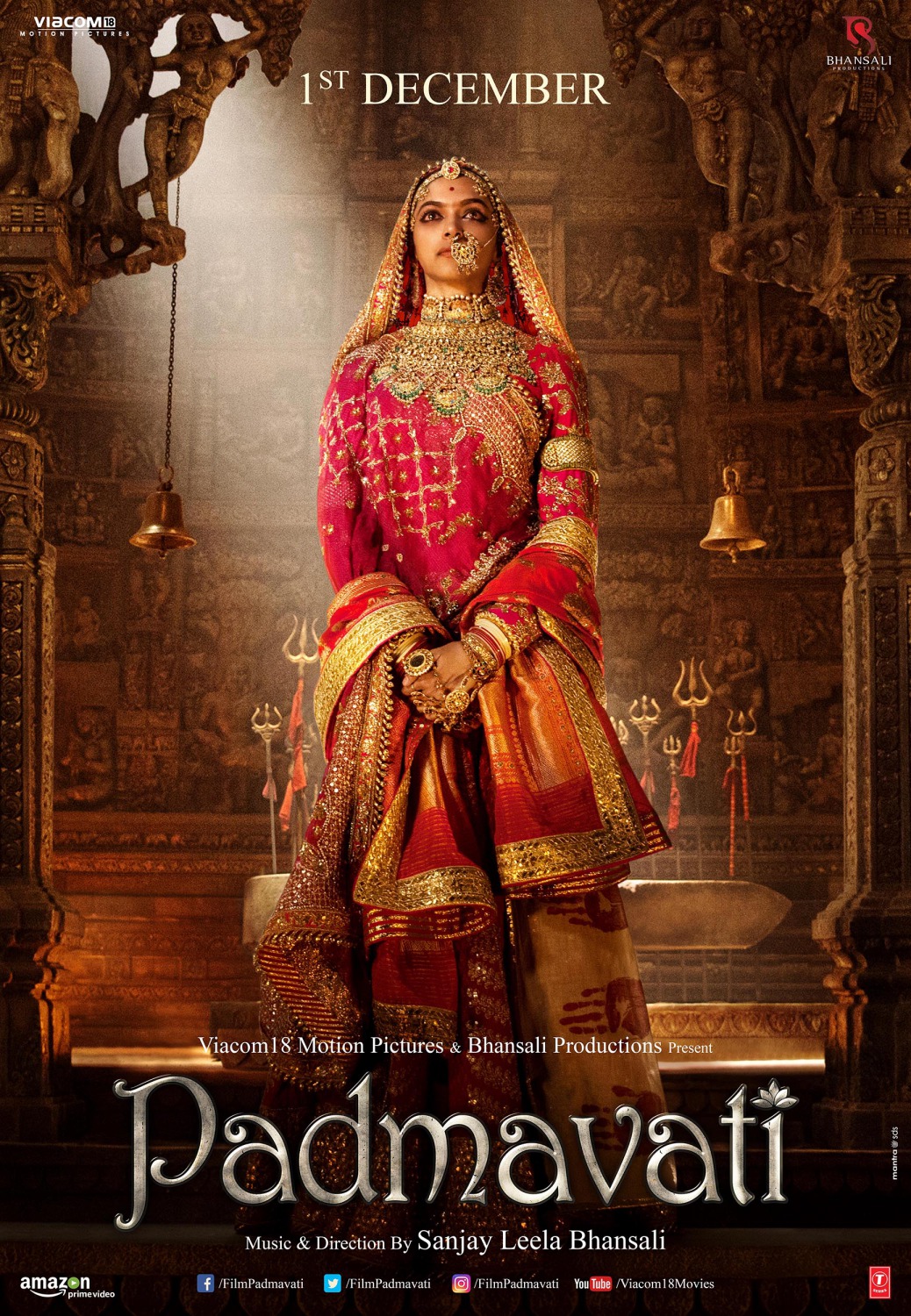 Extra Large Movie Poster Image for Padmavati (#2 of 9)
