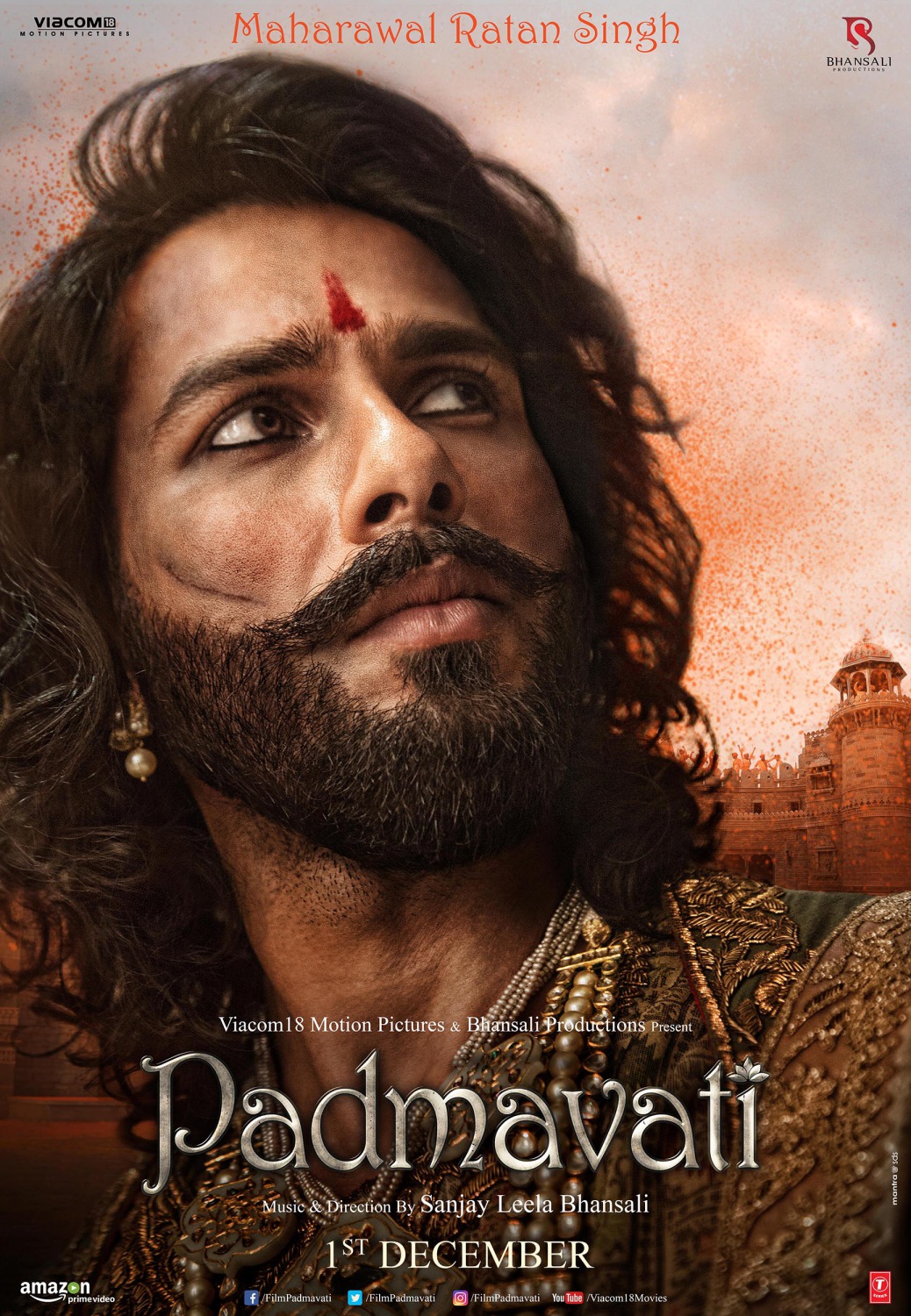 Extra Large Movie Poster Image for Padmavati (#3 of 9)