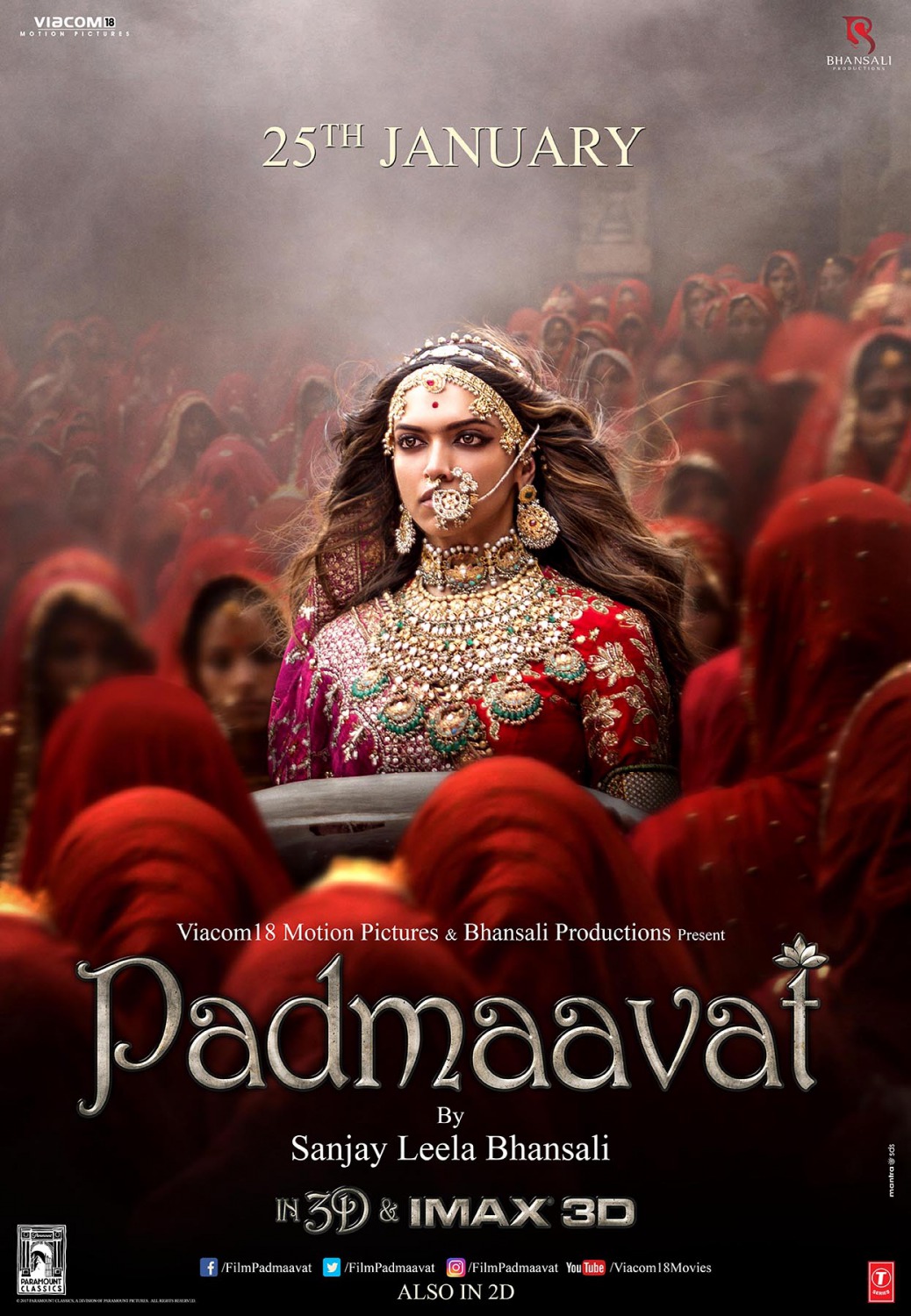 Extra Large Movie Poster Image for Padmavati (#7 of 9)