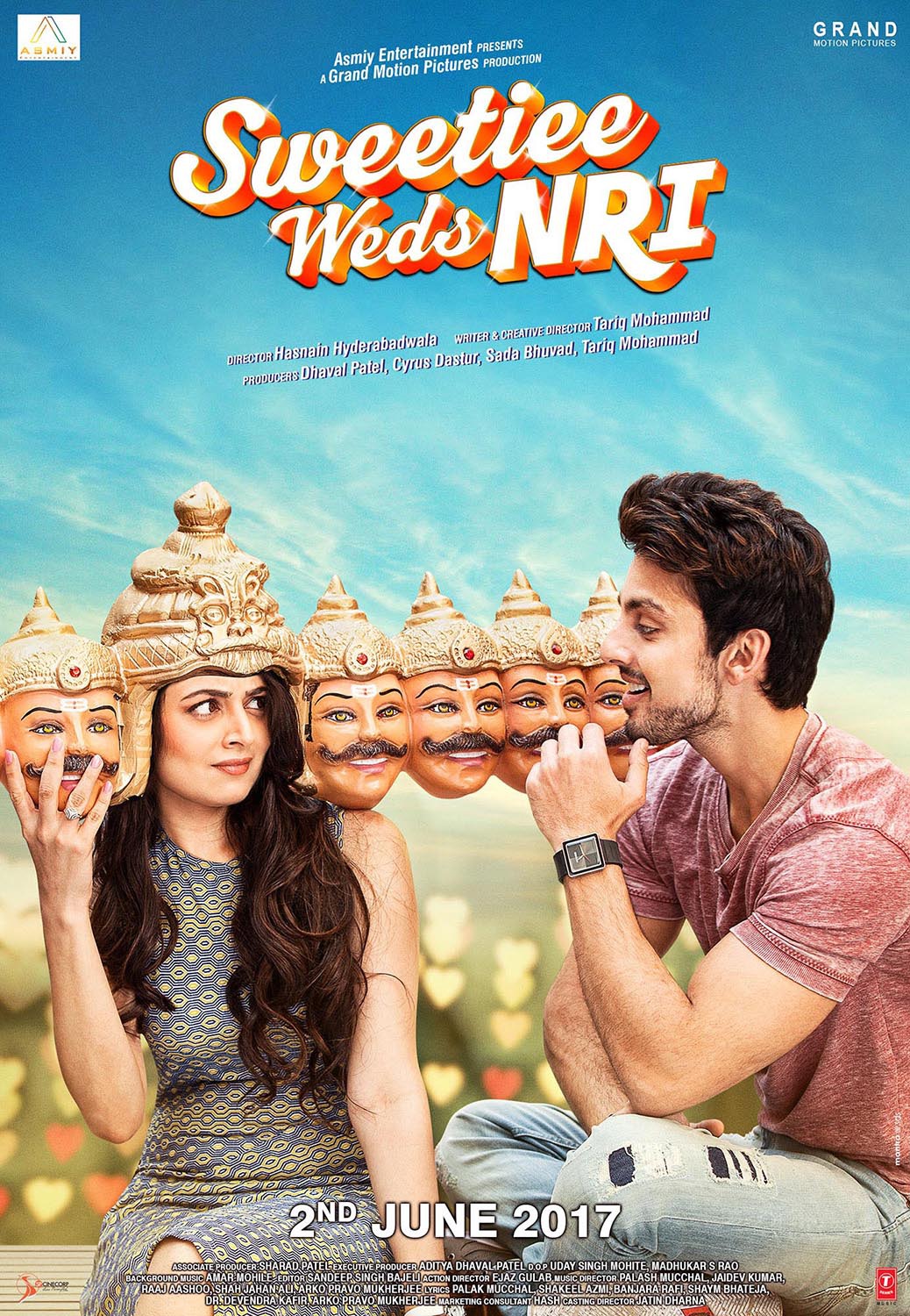 Extra Large Movie Poster Image for Sweetiee Weds NRI 